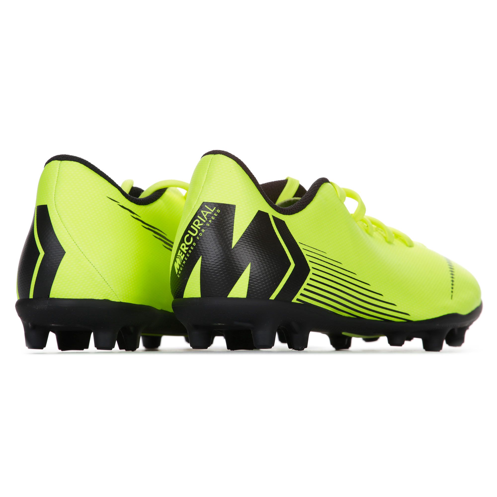 Botas de Fútbol Mercurial Vapor XII Club MG Junior Amarillo Fluor - Fútbol Factory
