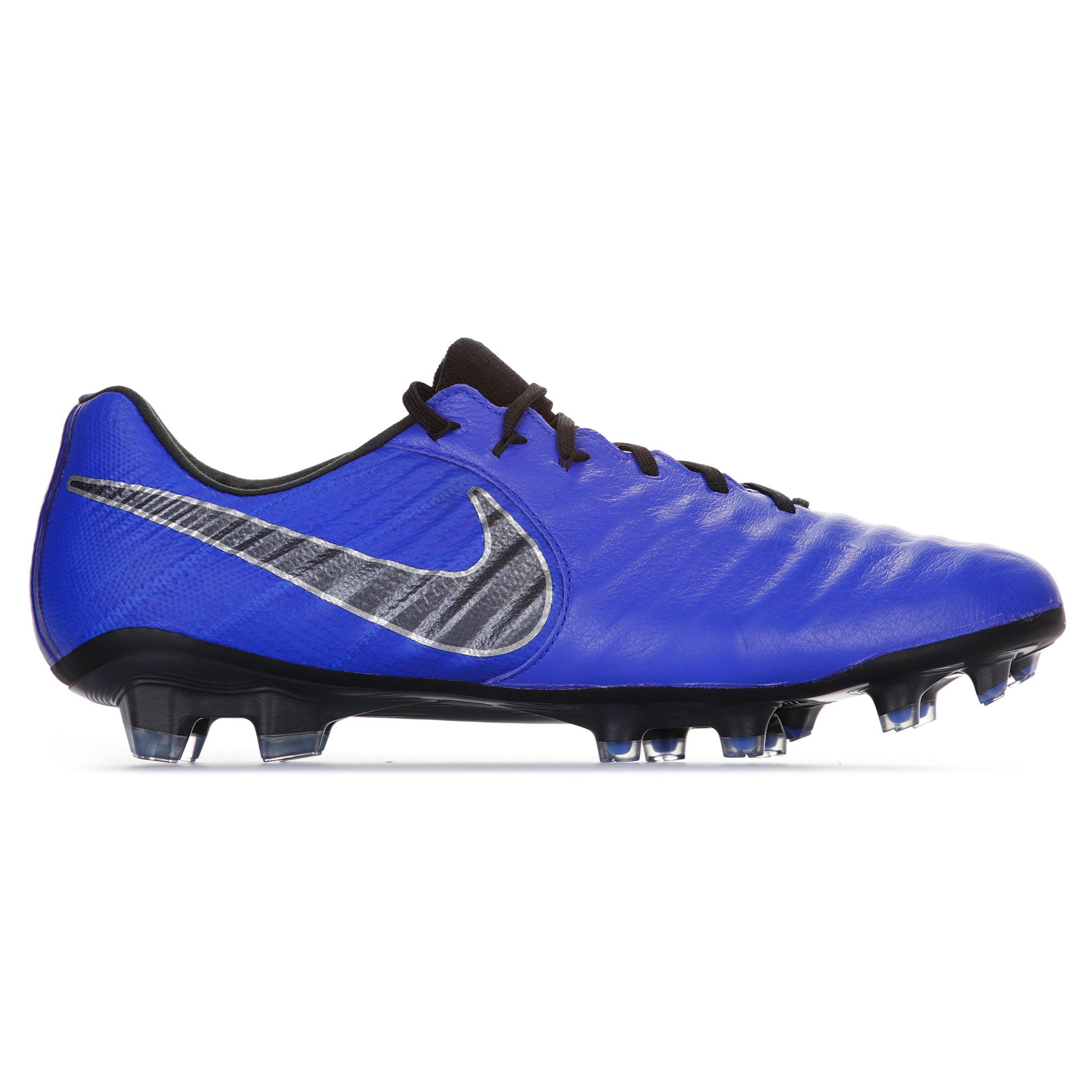 Botas de fútbol Tiempo Legend VII Elite FG Azul Negro - Fútbol Factory