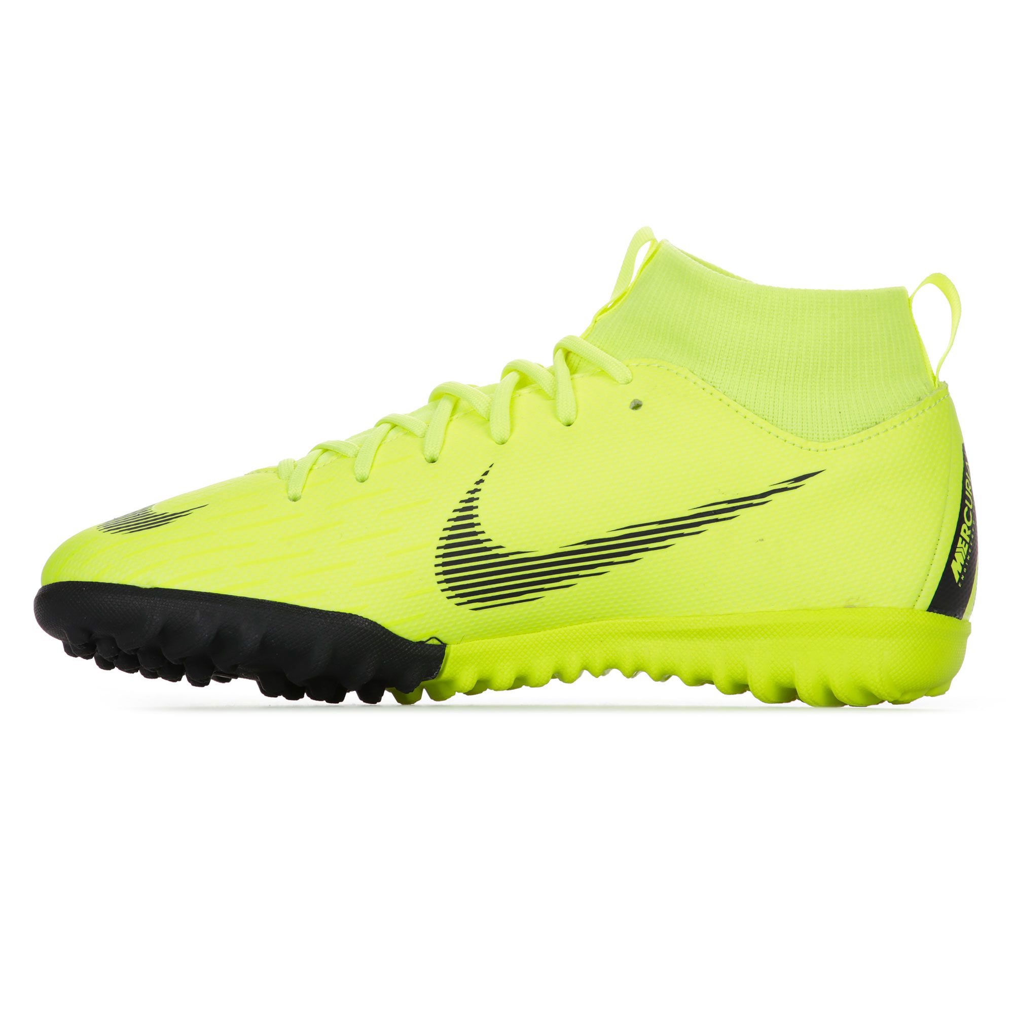 Botas de Fútbol Mercurial SuperflyX VI Academy Multitaco Junior Amarillo - Fútbol Factory