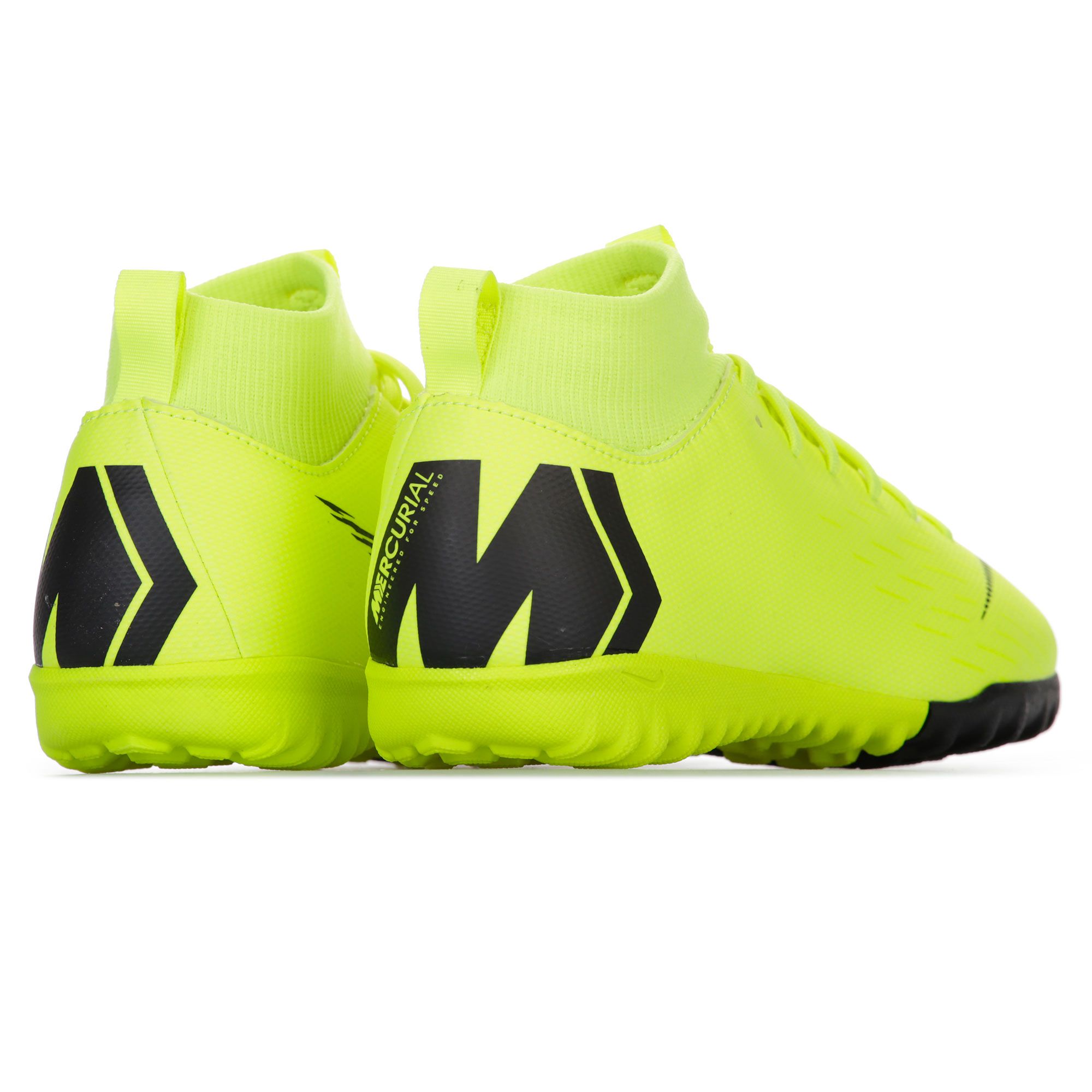 Botas de Fútbol Mercurial SuperflyX VI Academy Multitaco Junior Amarillo - Fútbol Factory