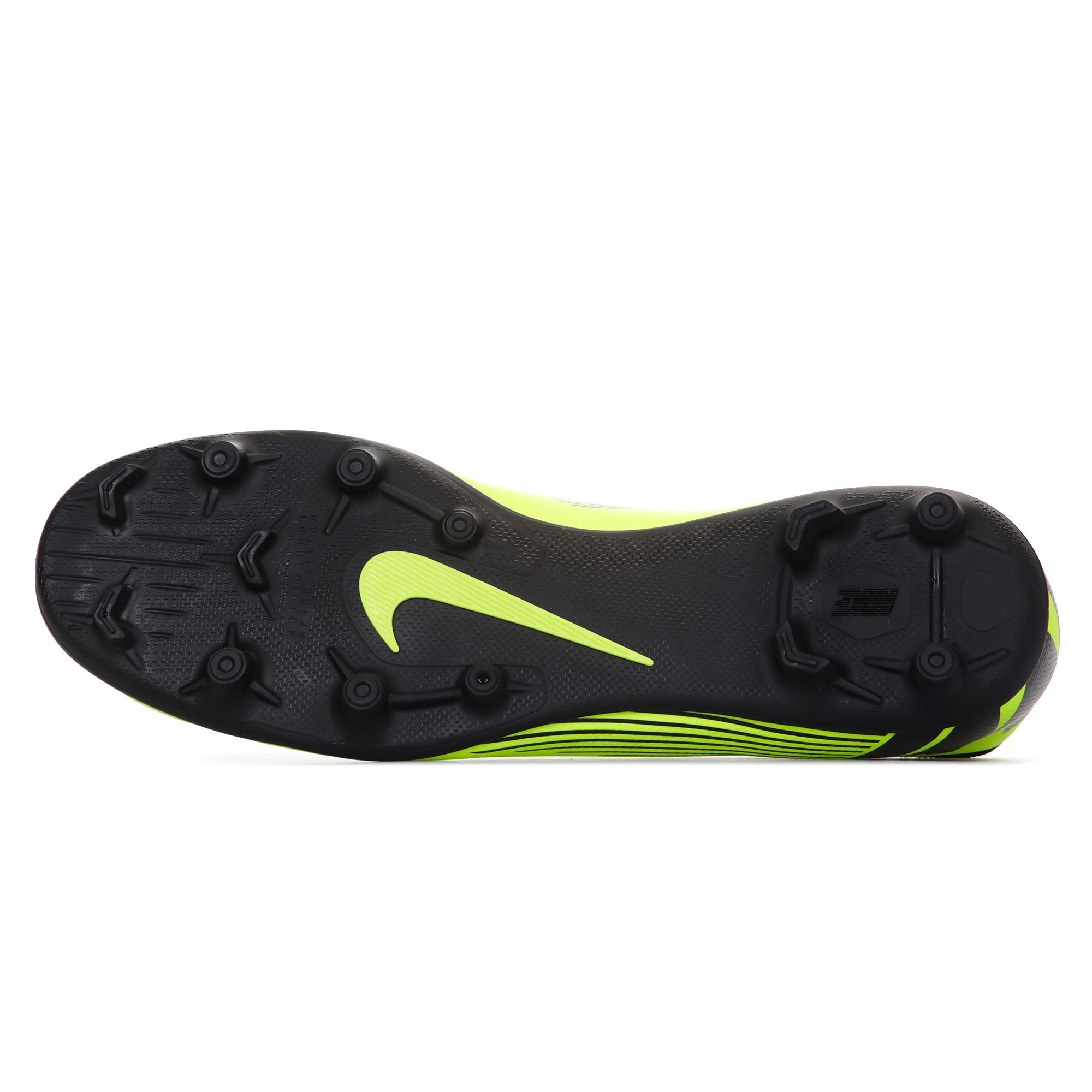 Botas de Fútbol Mercurial Vapor XII Club MG Amarillo Fluor - Fútbol Factory
