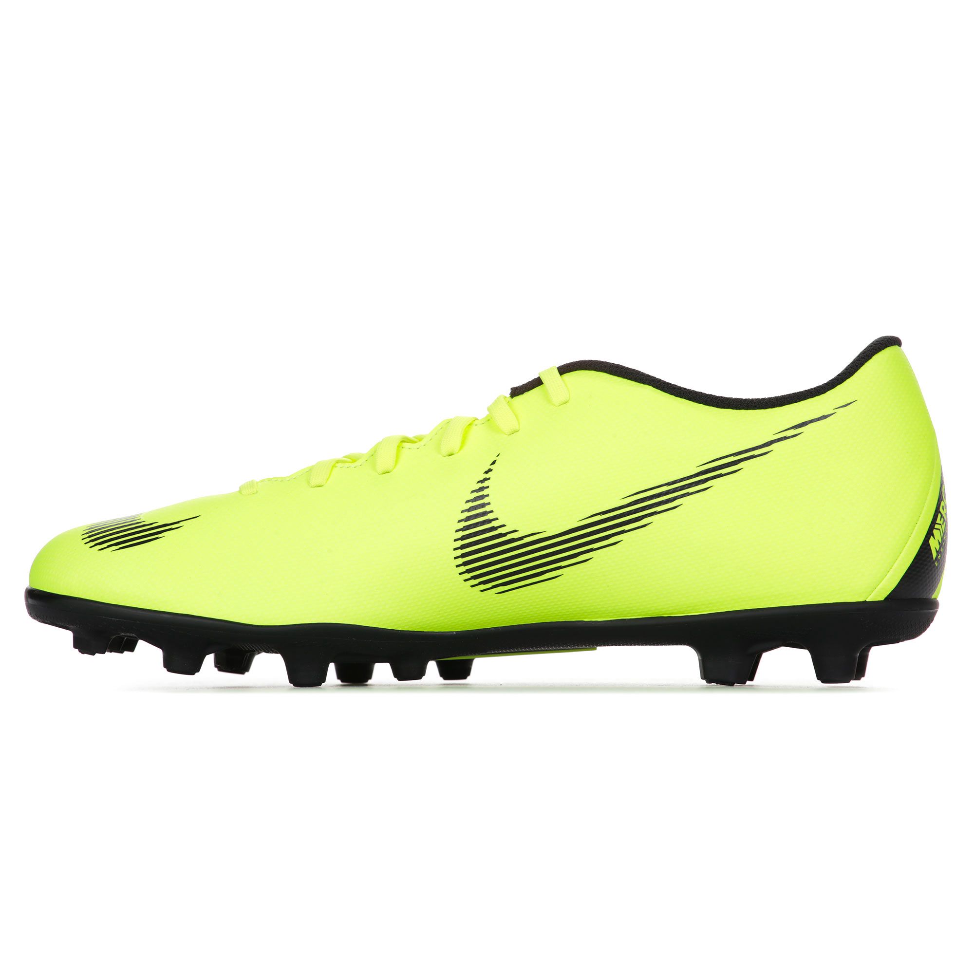 Botas de Fútbol Mercurial Vapor XII Club MG Amarillo Fluor - Fútbol Factory