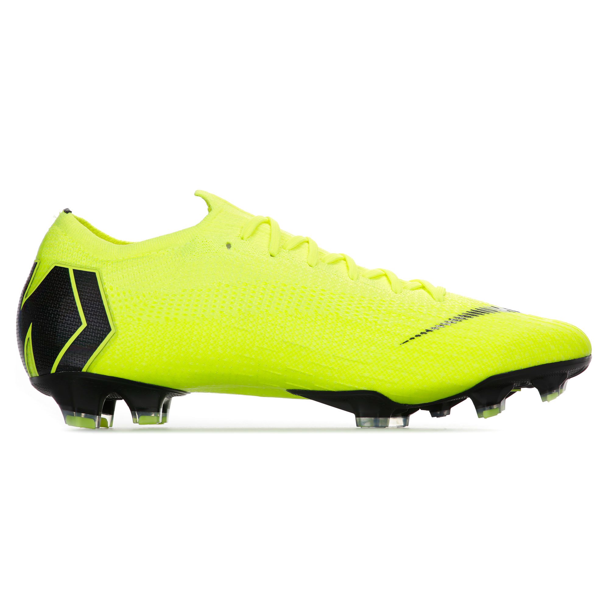 Botas Amarillas Mercurial Vapor Amarillas Botas De Fútbol Mercurial Vapor  XII 360 Elite FG Amarillo Fluor