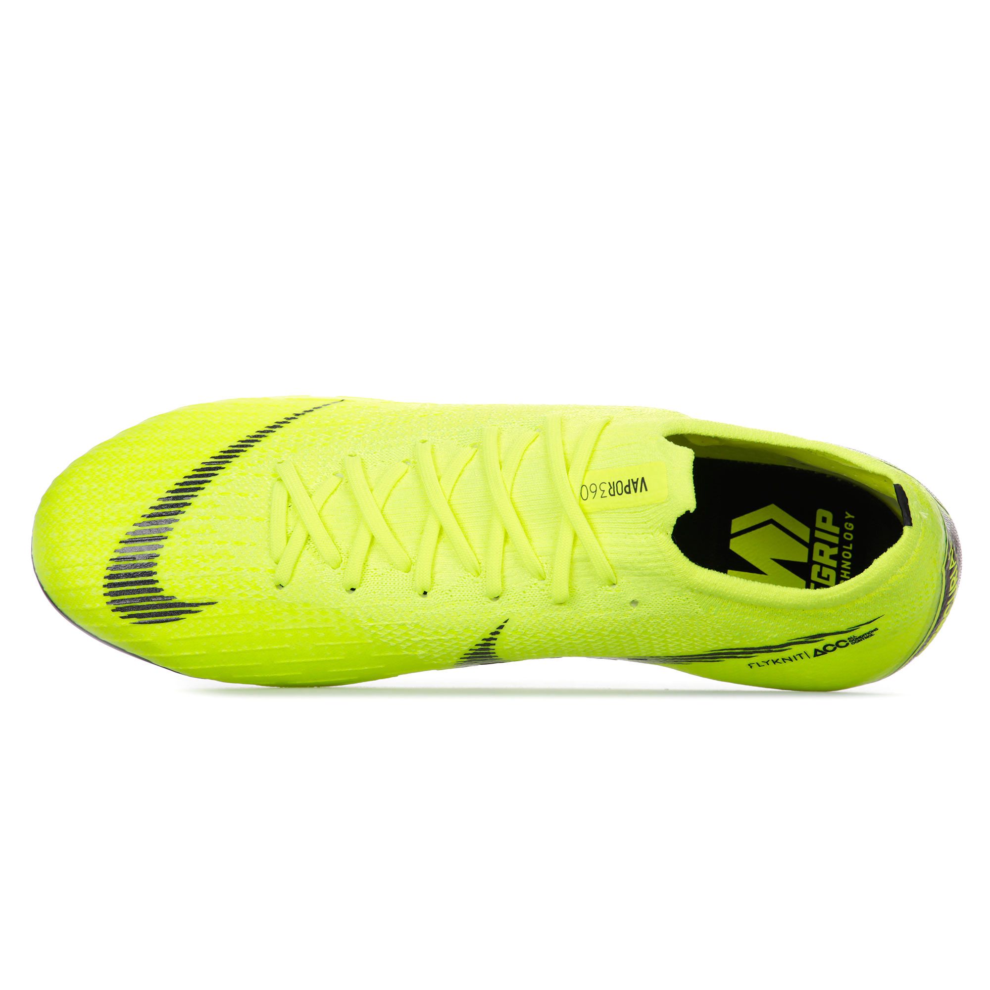 Botas de Fútbol Mercurial Vapor XII 360 Elite FG Amarillo Fluor - Fútbol Factory