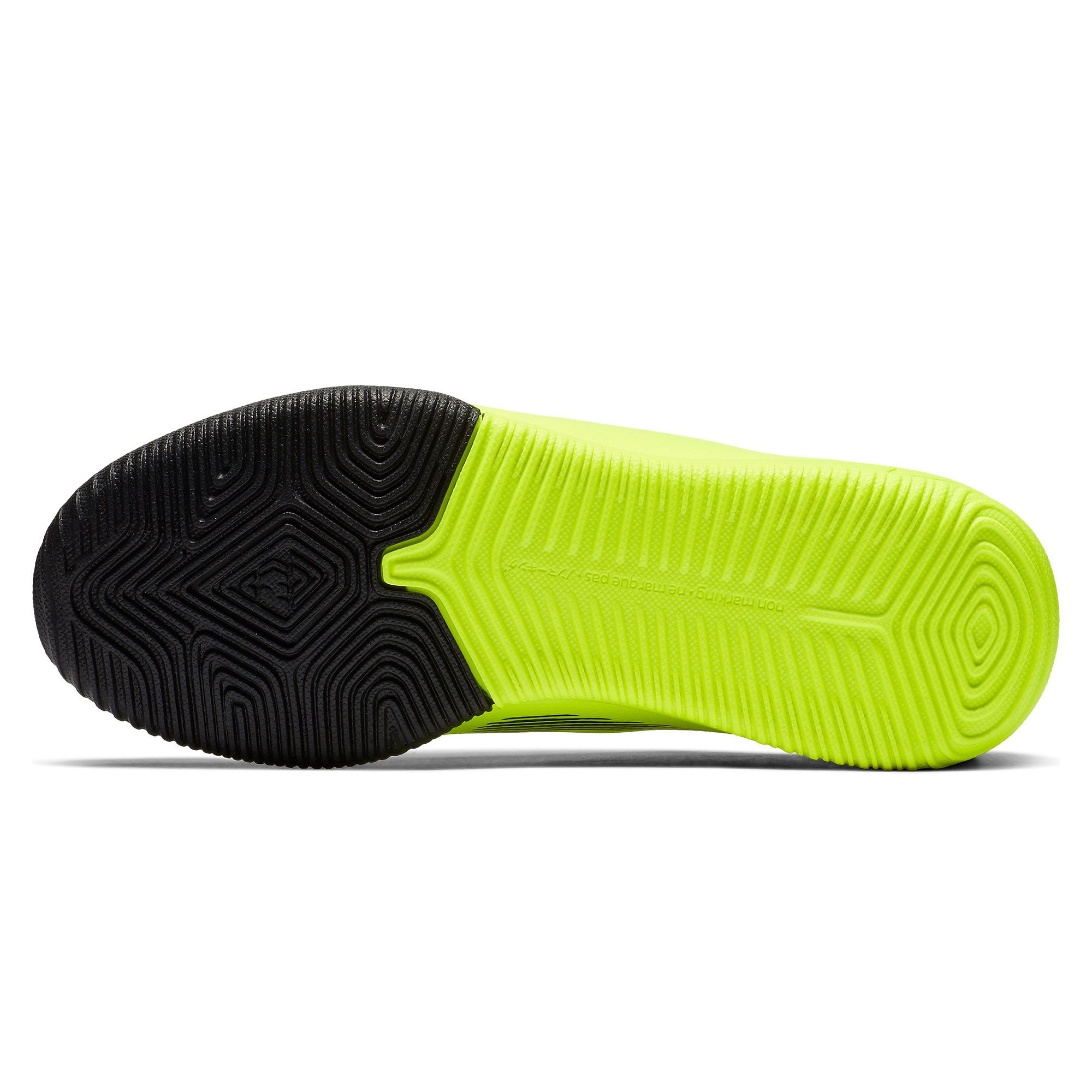 Zapatillas de Fútbol Sala Mercurial VaporX XII Academy Junior IC Amarillo Fluor - Fútbol Factory