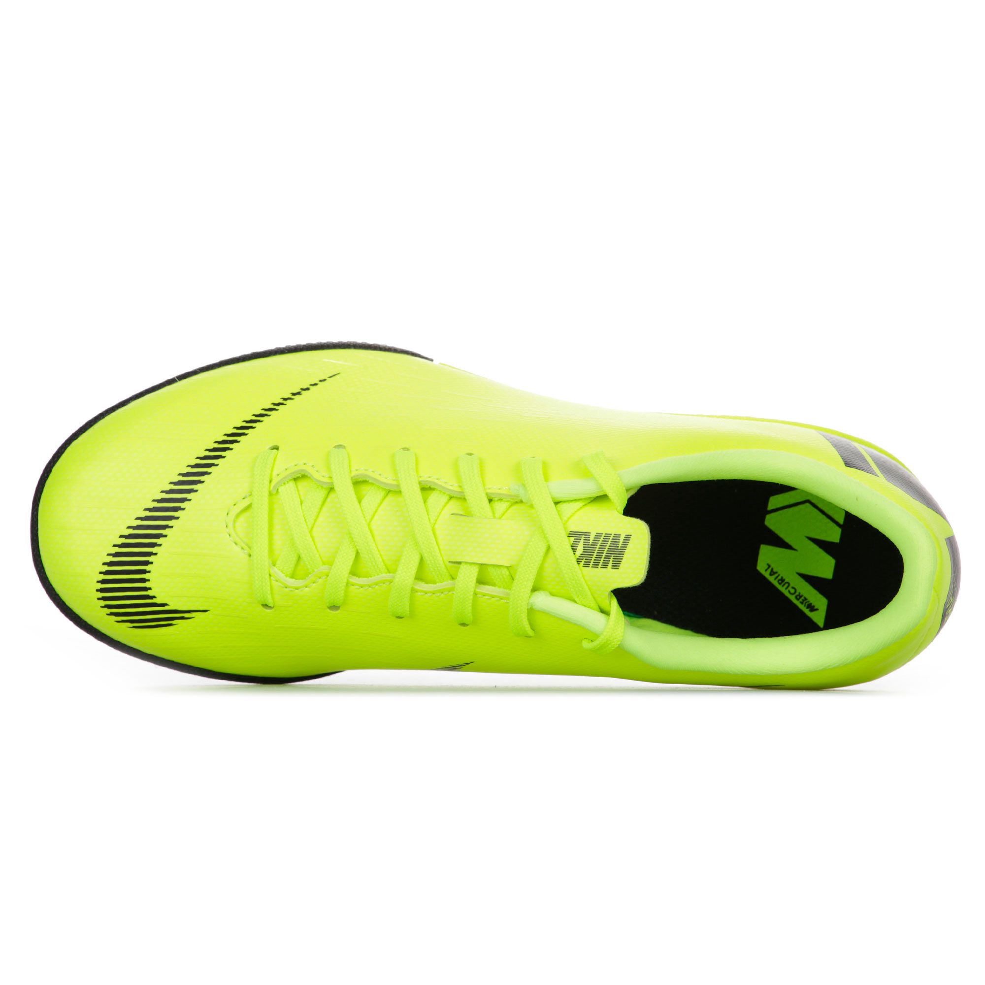 Zapatillas de Fútbol Sala Mercurial VaporX XII Academy Junior IC Amarillo Fluor - Fútbol Factory
