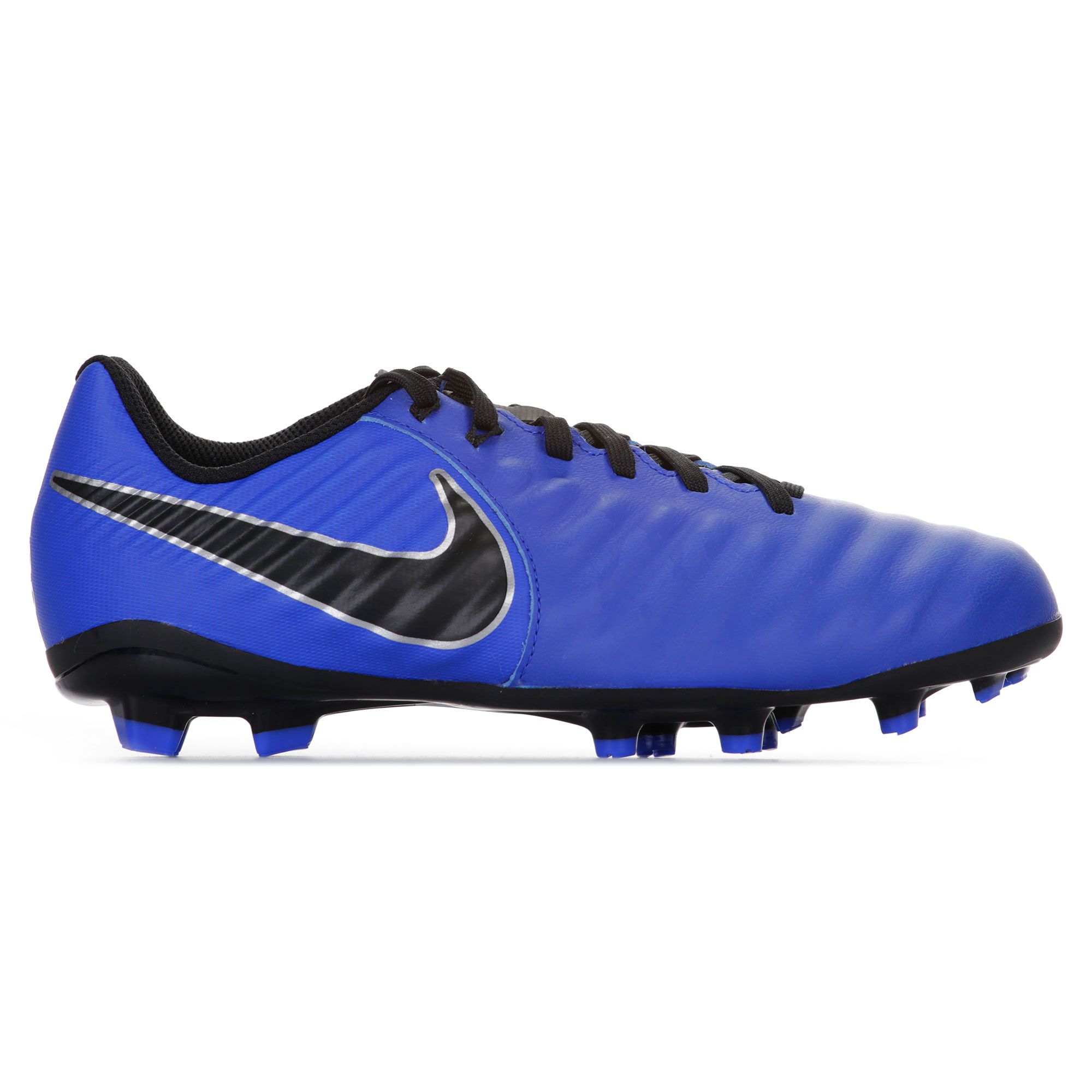 Botas de fútbol Tiempo Legend VII Academy FG Junior Azul Negro - Fútbol Factory