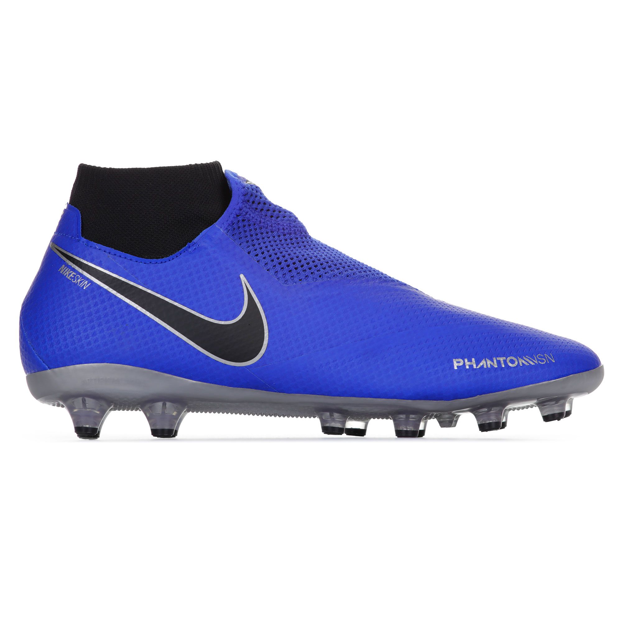 Botas de Fútbol Phantom Vision Pro DF AG-Pro Azul Plata - Fútbol Factory