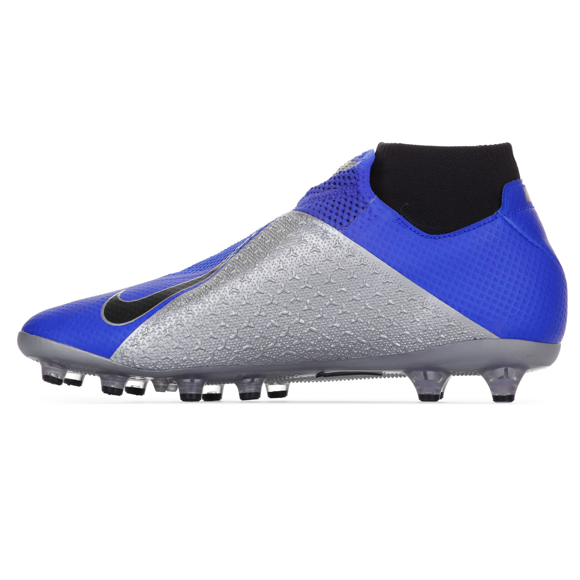 Botas de Fútbol Phantom Vision Pro DF AG-Pro Azul Plata - Fútbol Factory