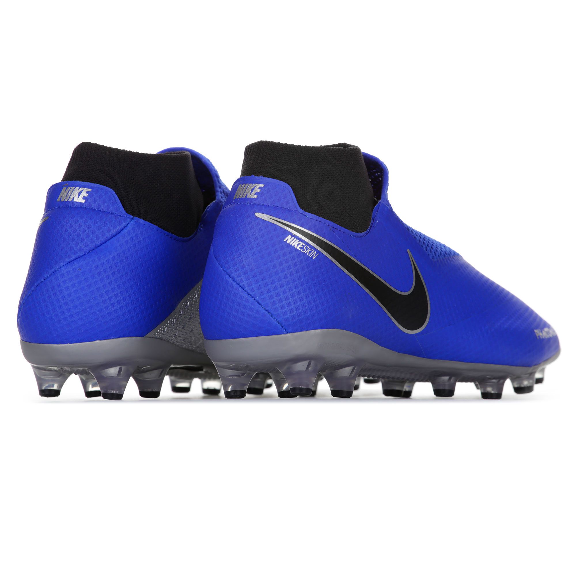 Botas de Fútbol Phantom Vision Pro DF AG-Pro Azul Plata - Fútbol Factory