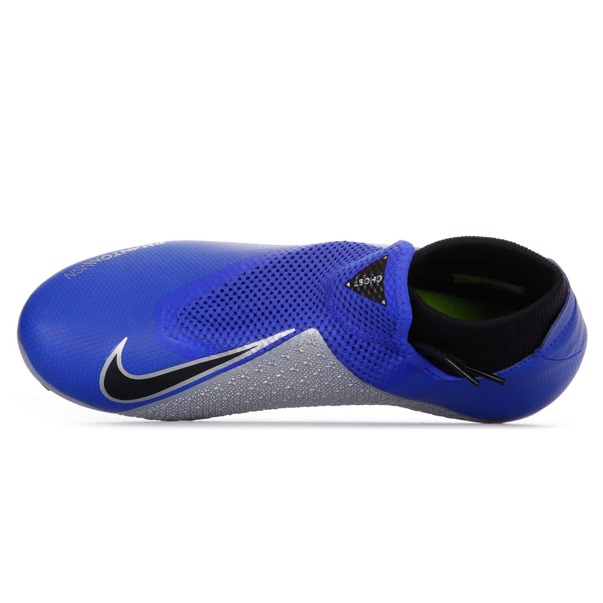 Botas de Fútbol Phantom Vision Academy DF FG/MG Azul Plata - Fútbol Factory