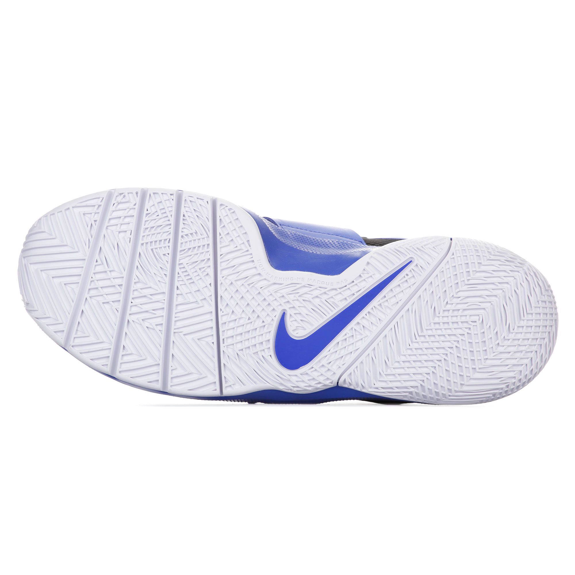 Zapatillas de Baloncesto Team Hustle D8 Junior Azul Negro - Fútbol Factory