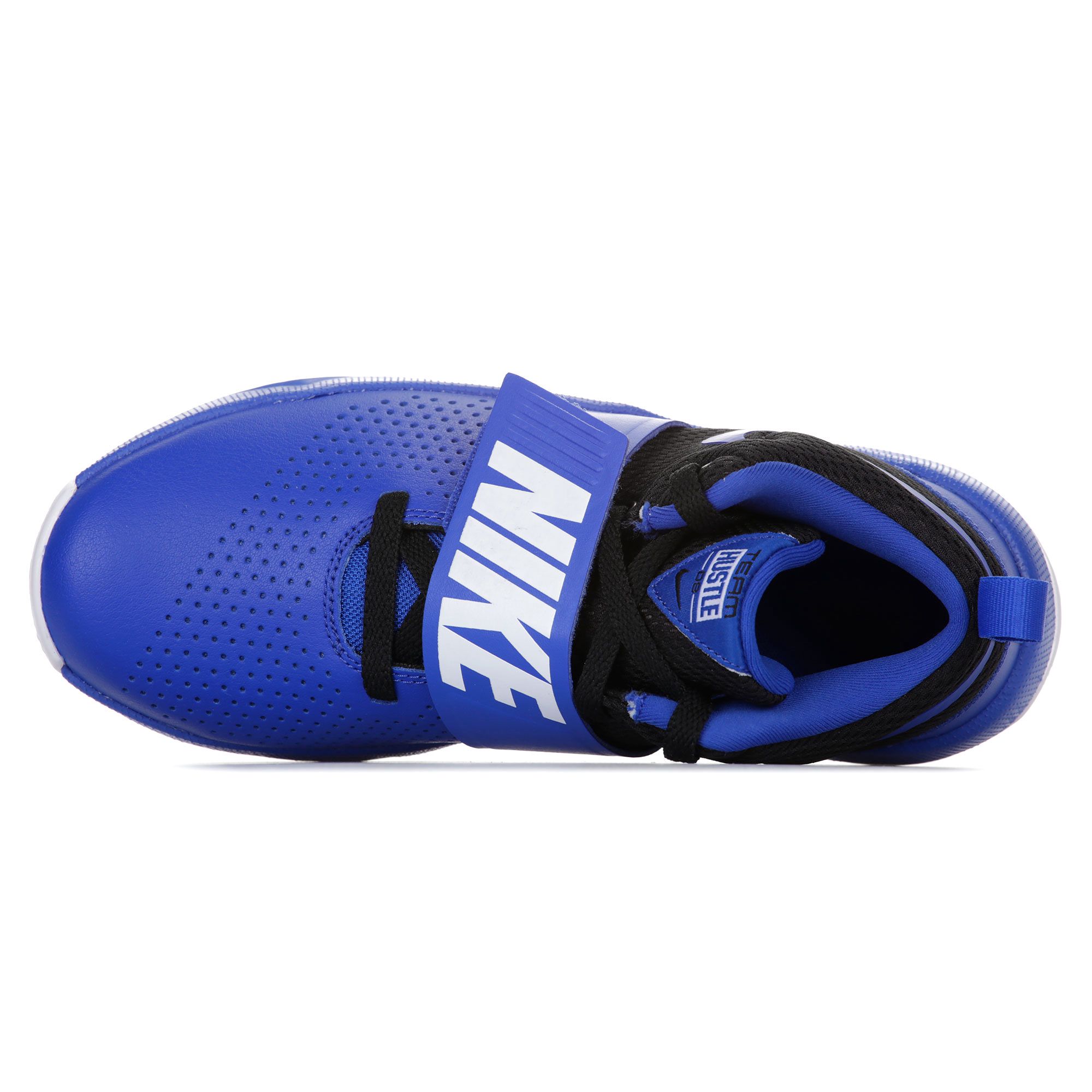 Zapatillas de Baloncesto Team Hustle D8 Junior Azul Negro - Fútbol Factory