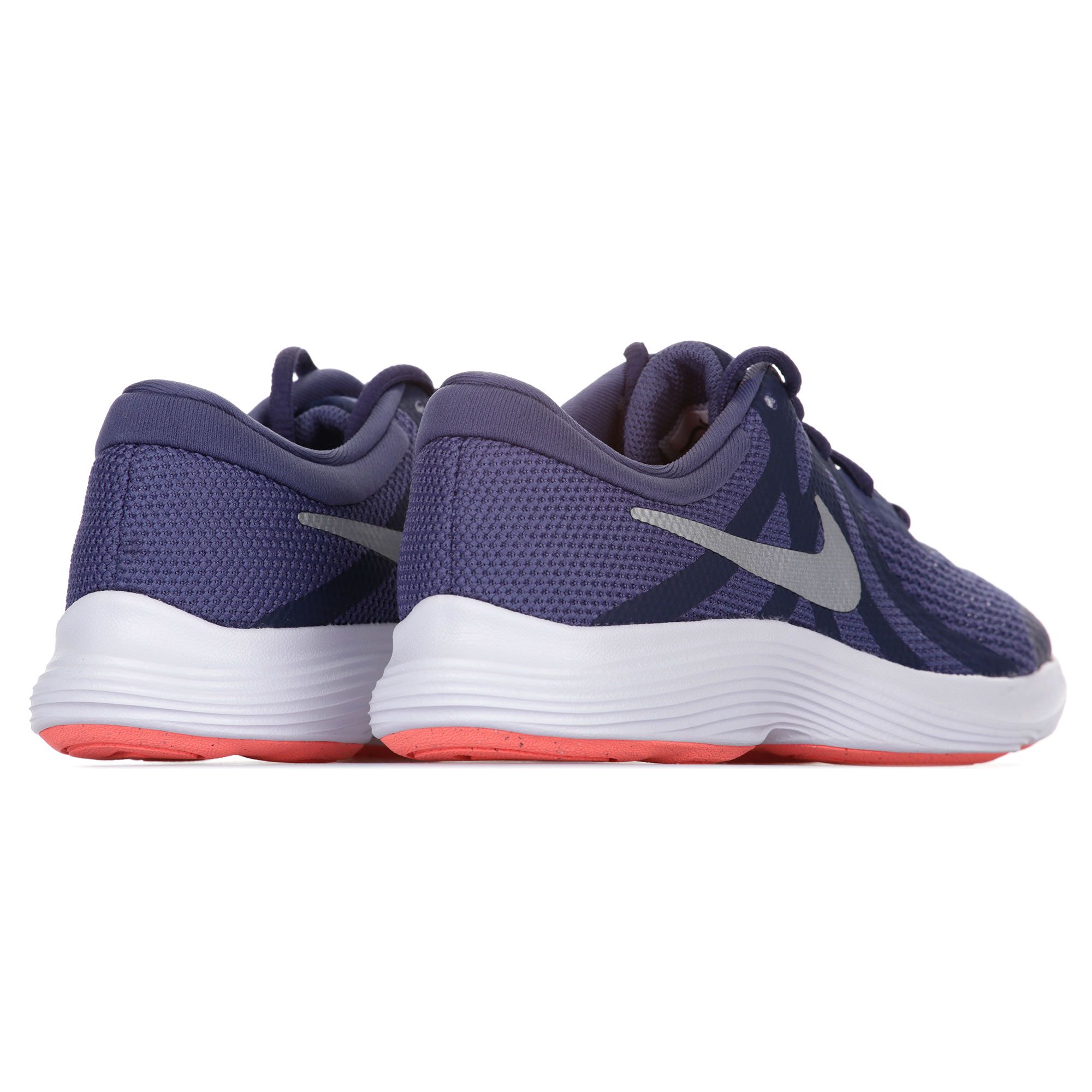 Zapatillas de Running Revolution 4 Junior Morado - Fútbol Factory