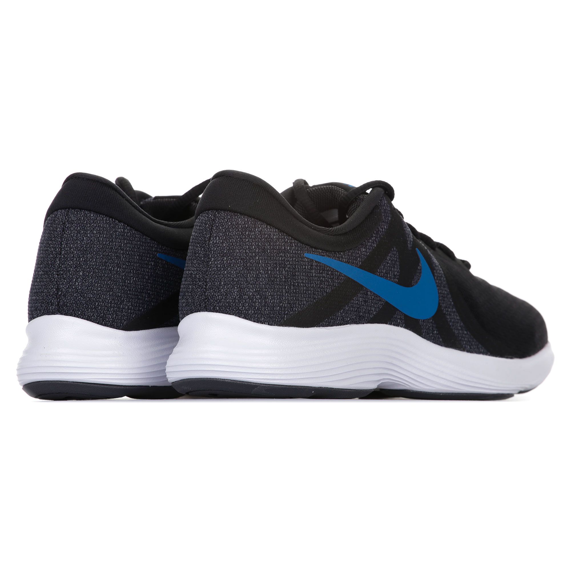 Zapatillas de Running Revolution 4 Negro - Fútbol Factory
