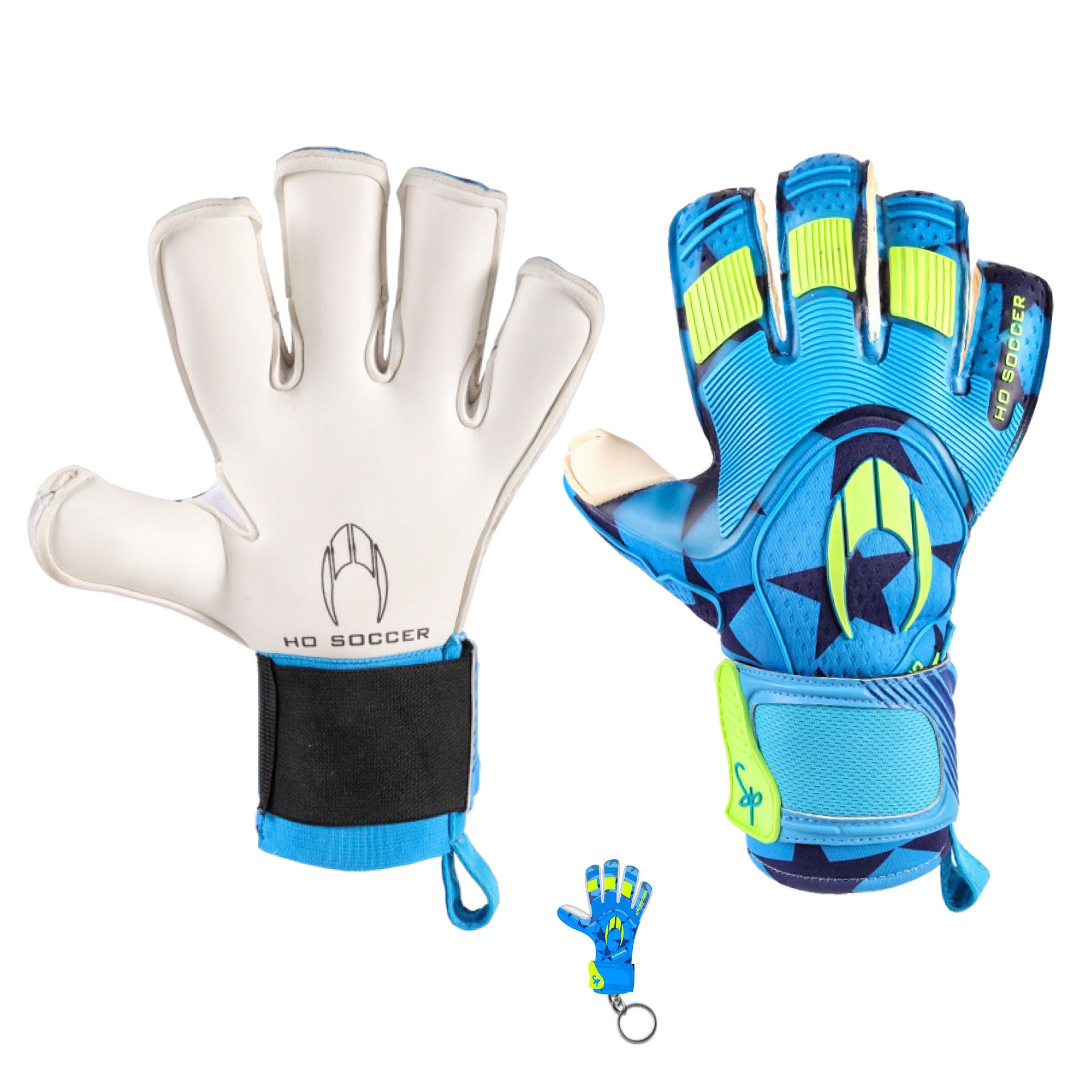 Guantes Supremo Pro II Kontakt Special Paños Azul - Fútbol Factory