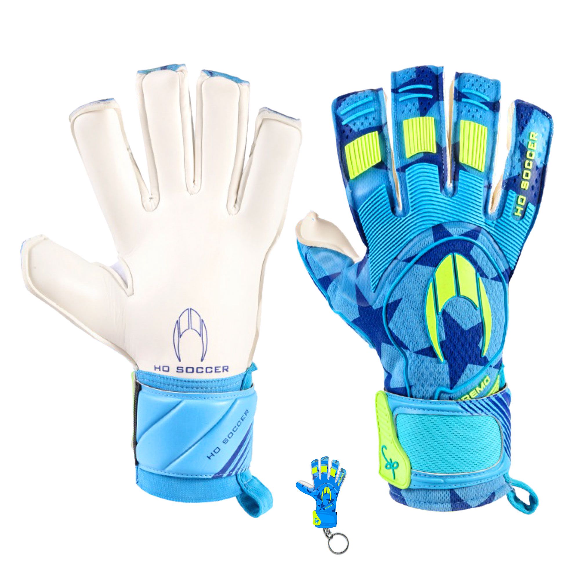 Guantes SSG Supremo Pro II RN Special Paños Azul - Fútbol Factory