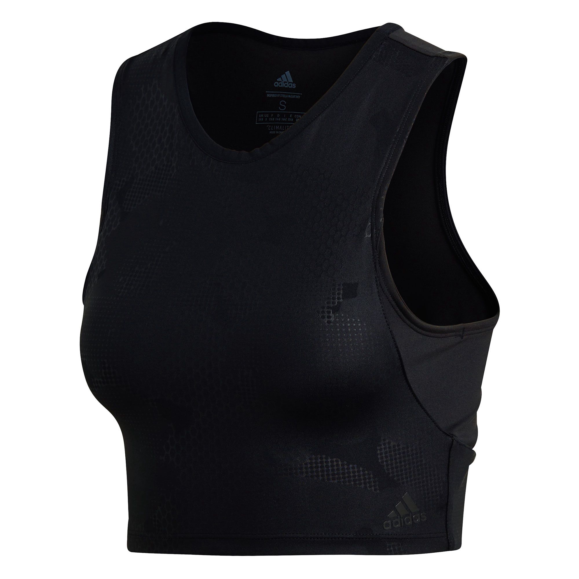 Top de Training CropTop 2.0 Negro - Fútbol Factory