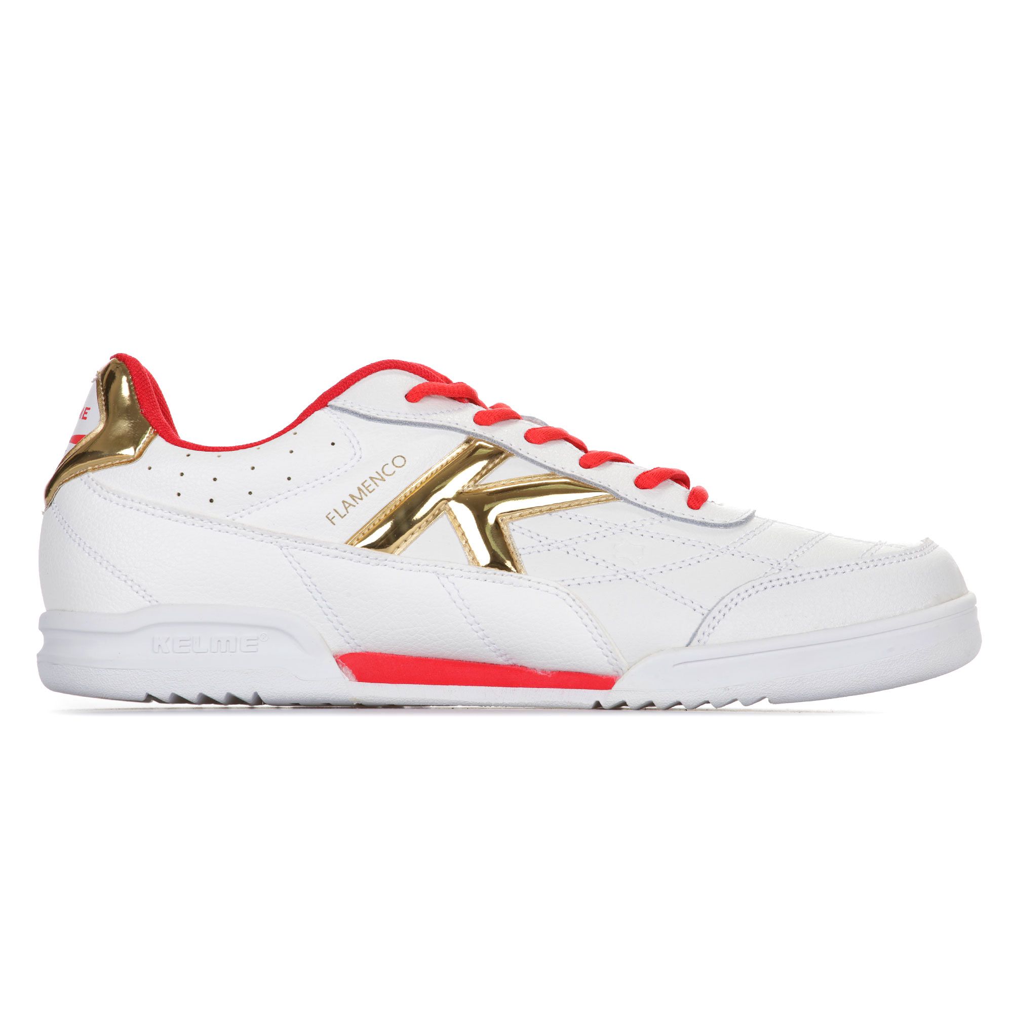 Zapatillas de Fútbol Sala Flamenco IN Blanco - Fútbol Factory