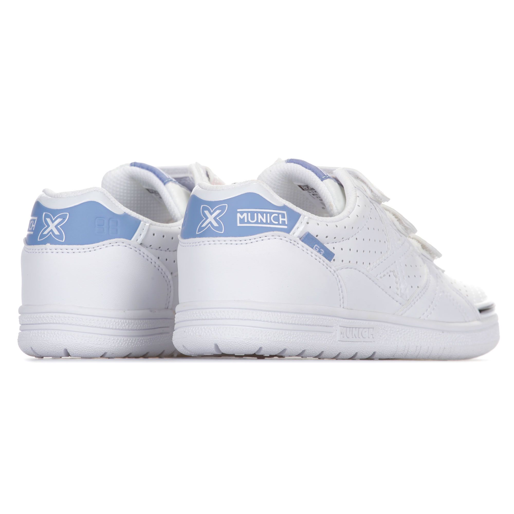 Zapatillas de Fútbol Sala G-3 IN Velcro Junior Blanco - Fútbol Factory