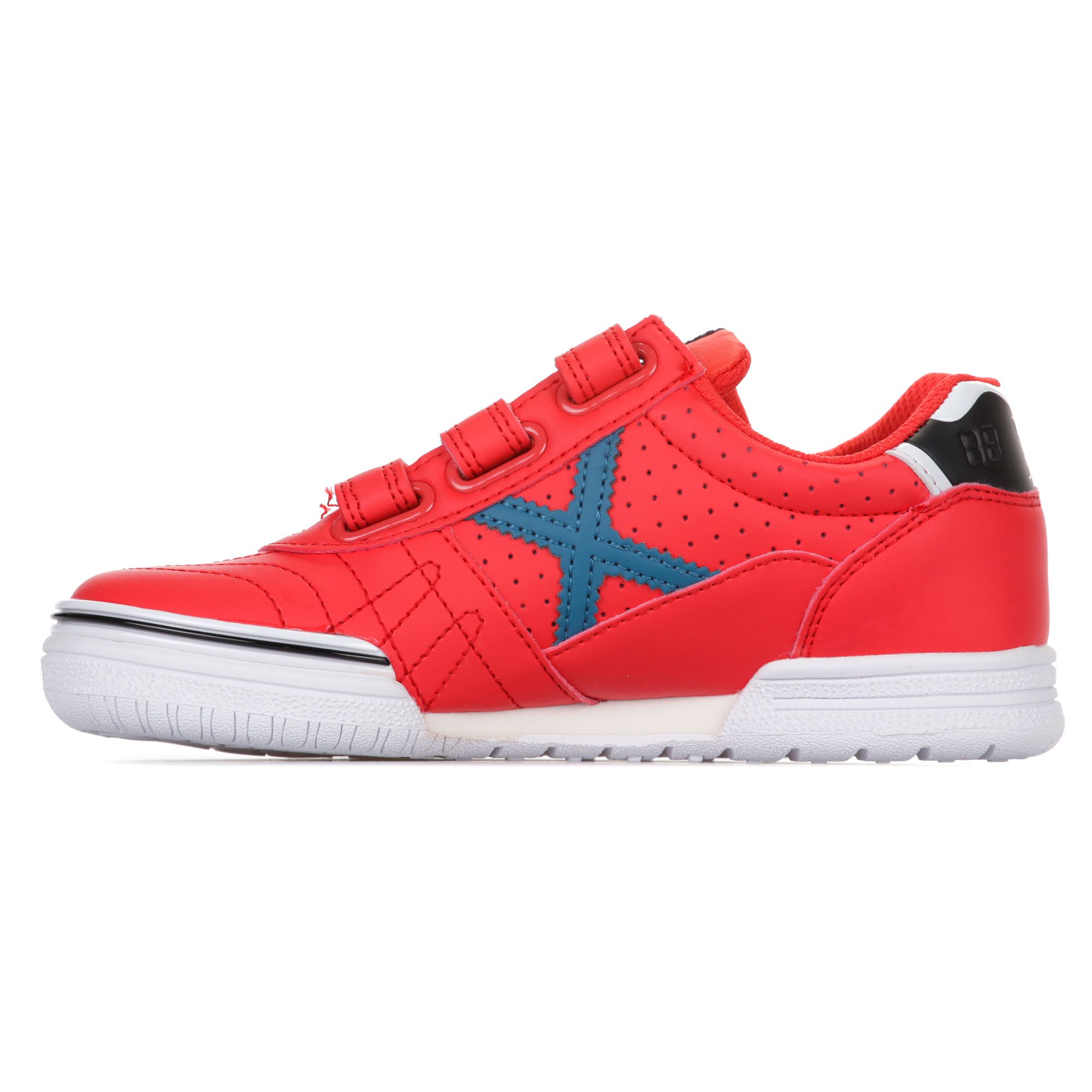 Zapatillas de Fútbol Sala G-3 IN Velcro Junior Rojo - Fútbol Factory