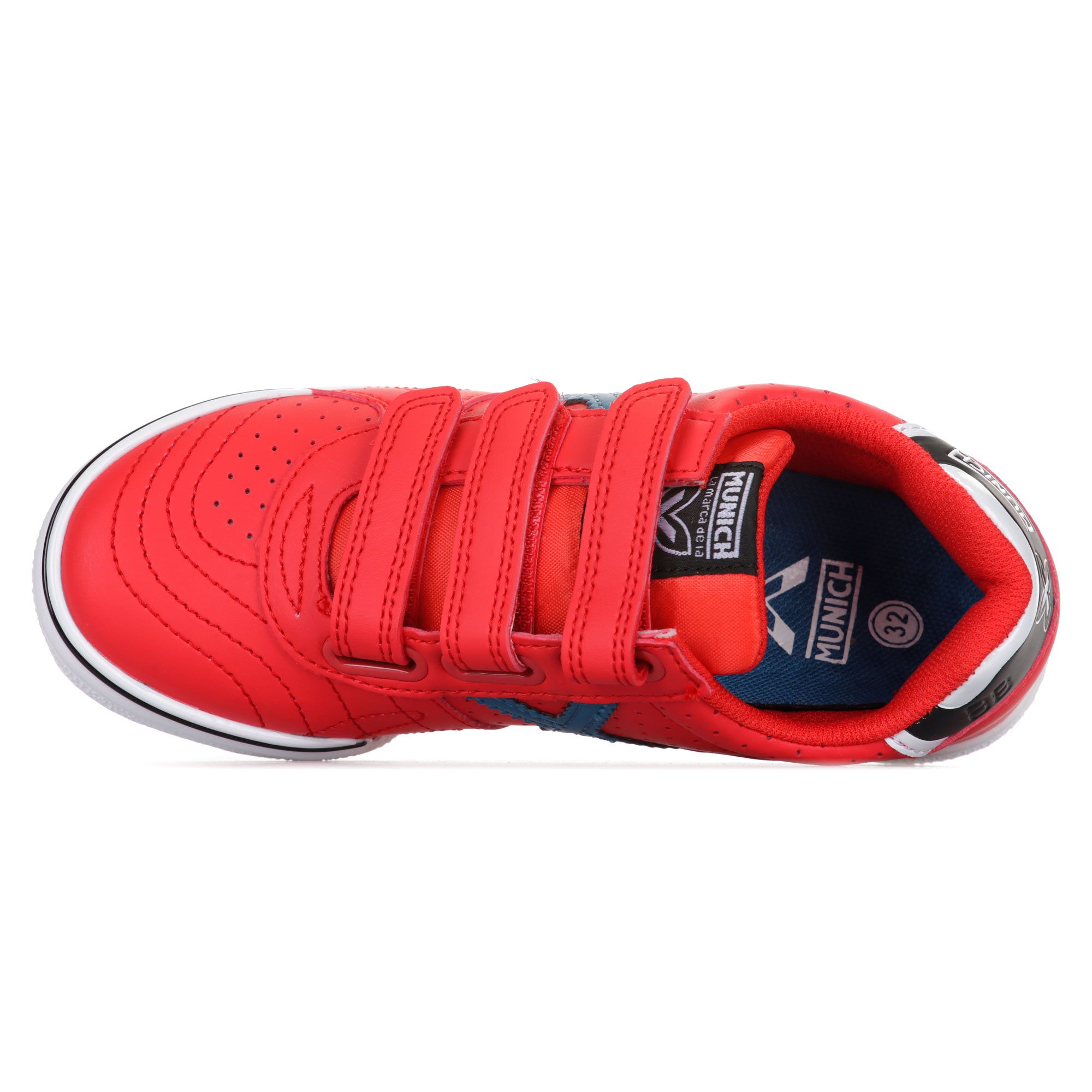 Zapatillas de Fútbol Sala G-3 IN Velcro Junior Rojo - Fútbol Factory
