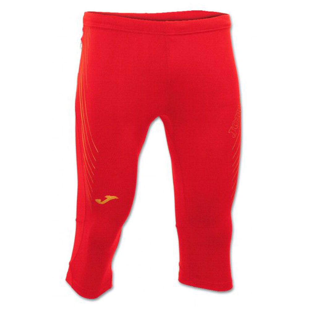 Mallas de Running 3/4 Elite IV Rojo - Fútbol Factory