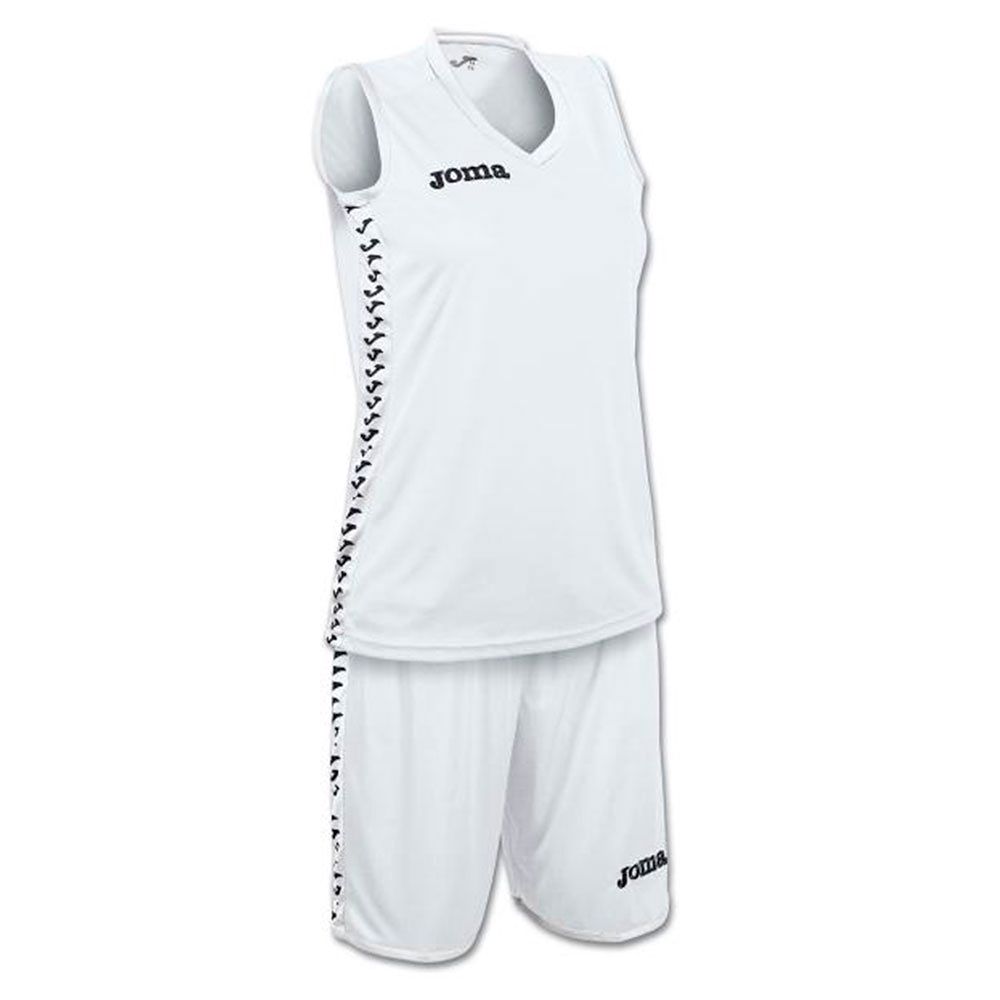 Conjunto de Training Basket Pivot Mujer Blanco - Fútbol Factory