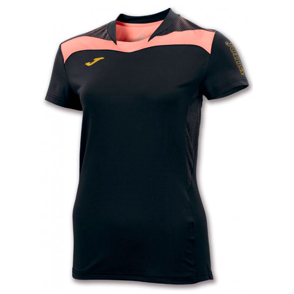 Camiseta Free Mujer Negro Salmón - Fútbol Factory