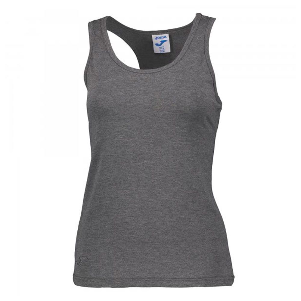 Camiseta Tirantes de Training Melange Mujer Gris Oscuro - Fútbol Factory