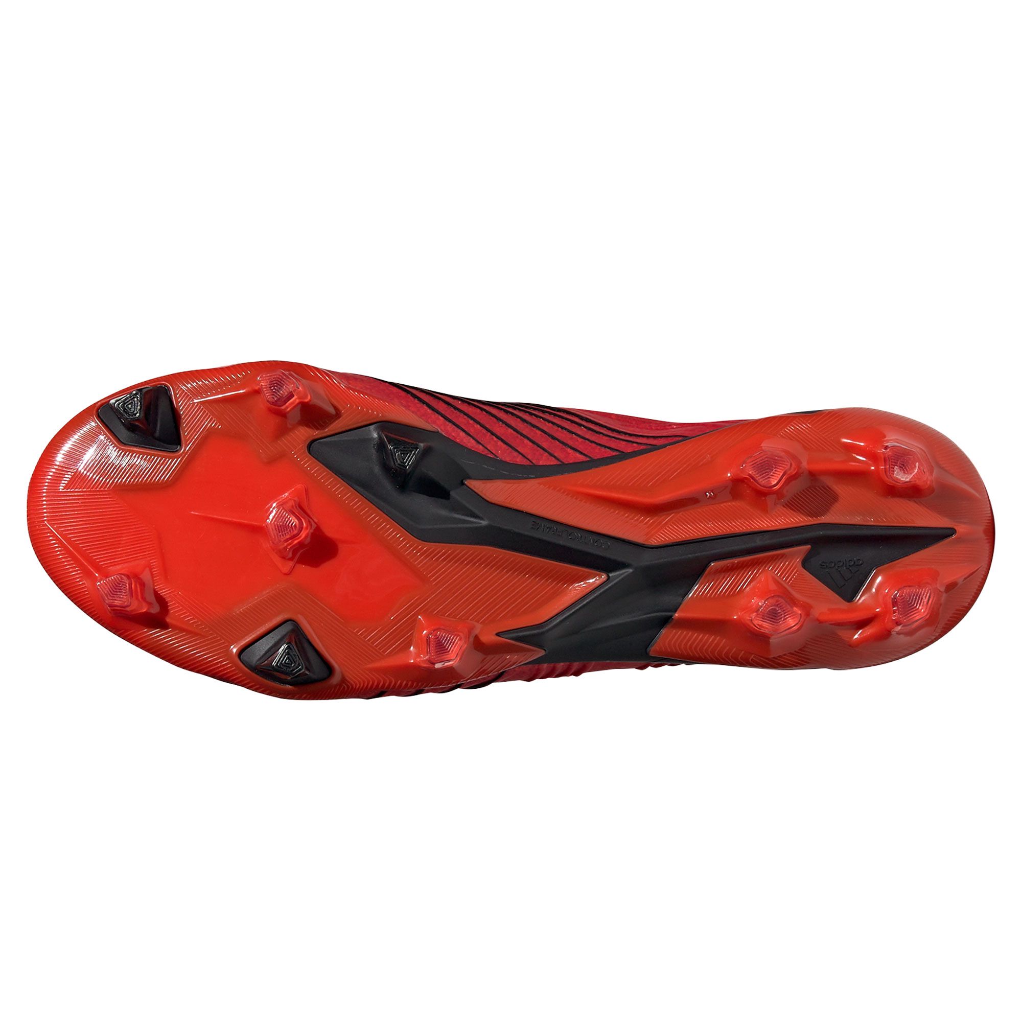 Botas de Fútbol Predator 19.1 FG Rojo Negro - Fútbol Factory