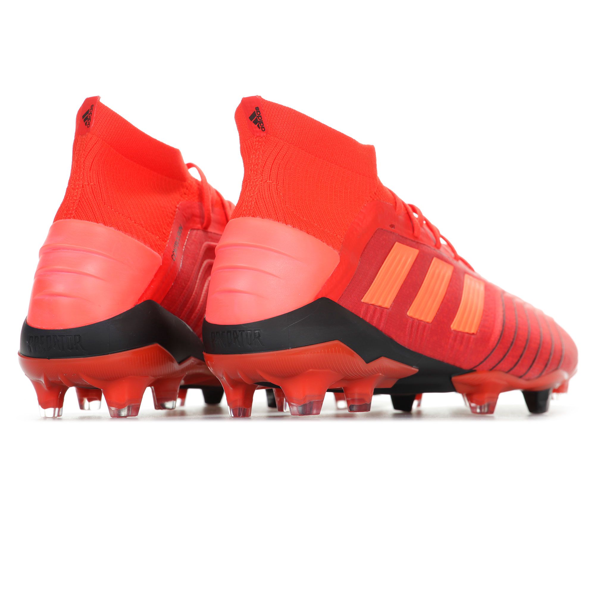 Botas de Fútbol Predator 19.1 FG Rojo Negro - Fútbol Factory
