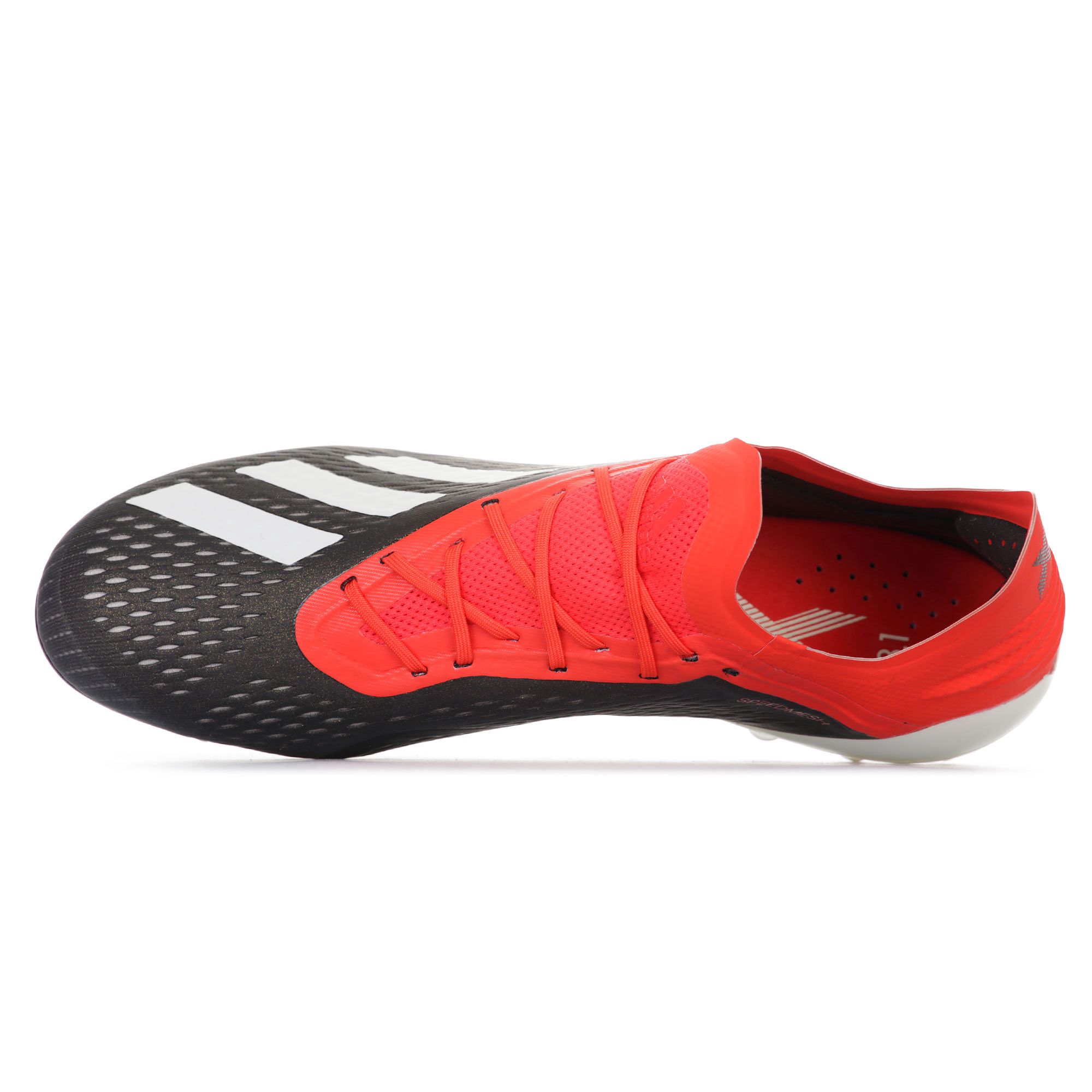 Botas de Fútbol X 18.1 AG Negro Rojo - Fútbol Factory