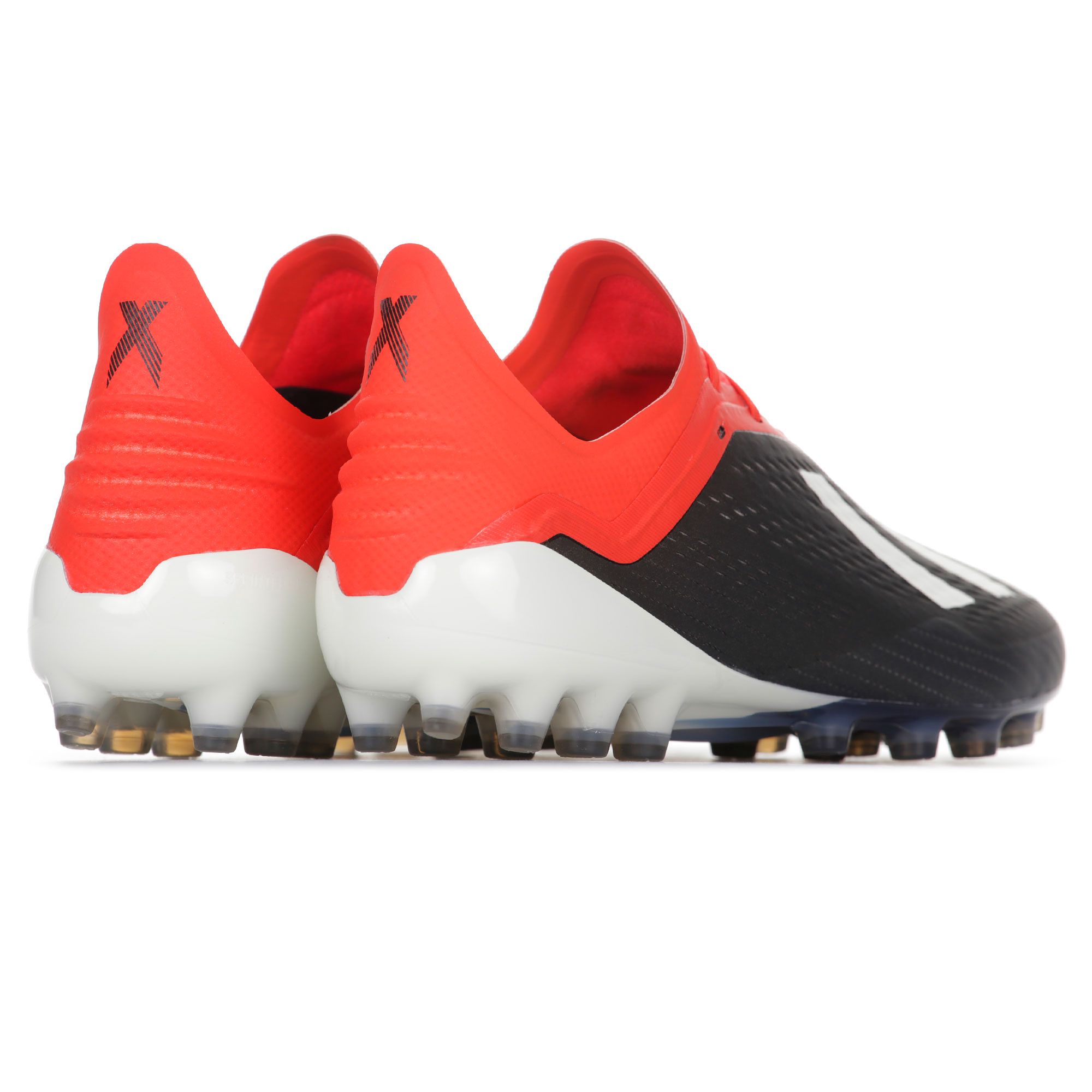 Botas de Fútbol X 18.1 AG Negro Rojo - Fútbol Factory