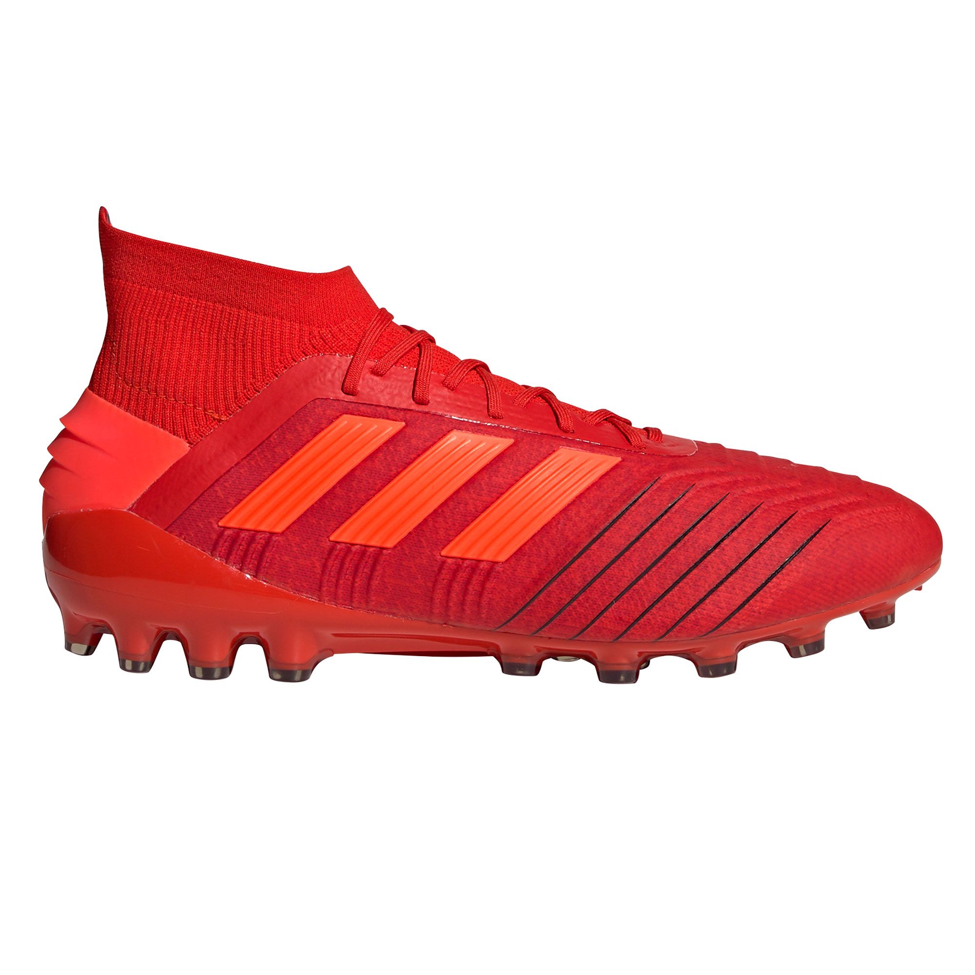 Botas de Fútbol Predator 19.1 AG Rojo Negro - Fútbol Factory
