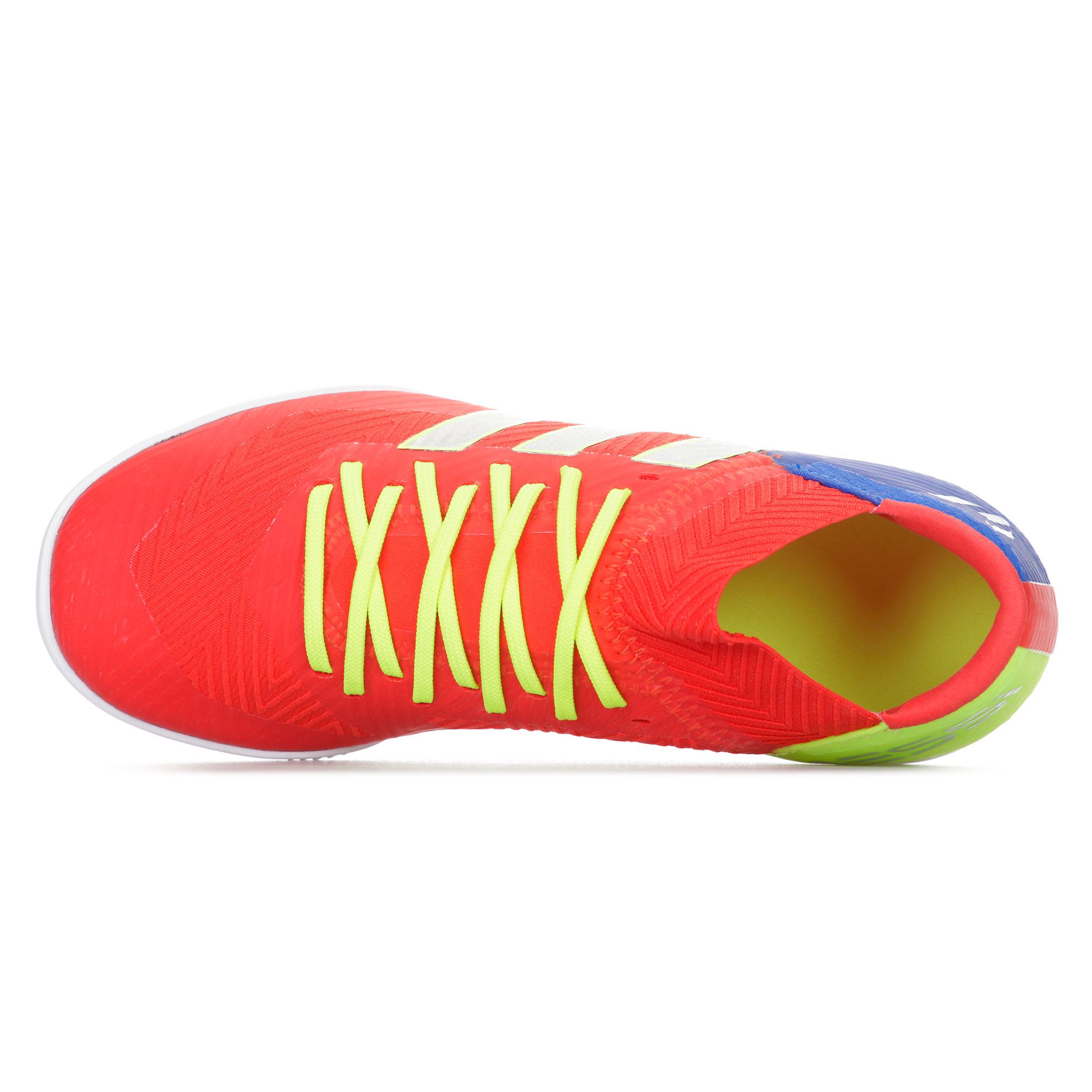 Zapatillas de Fútbol Sala Nemeziz Messi 18.3 IN Junior Rojo Azul - Fútbol Factory
