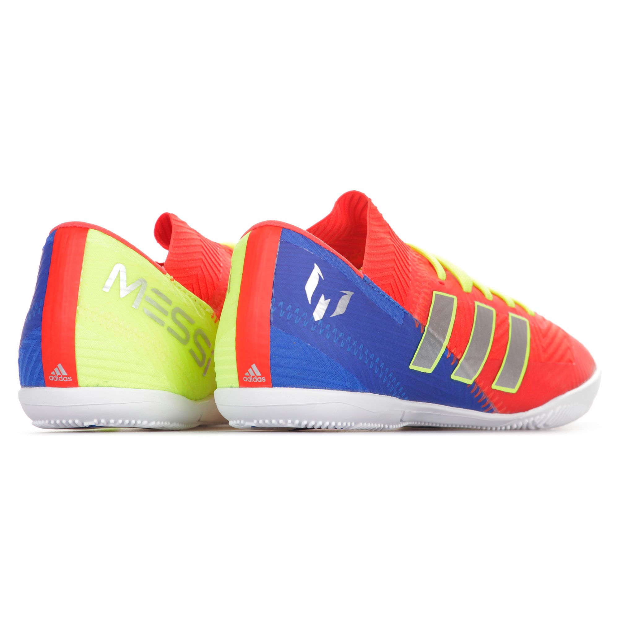 Zapatillas de Fútbol Sala Nemeziz Messi 18.3 IN Junior Rojo Azul - Fútbol Factory