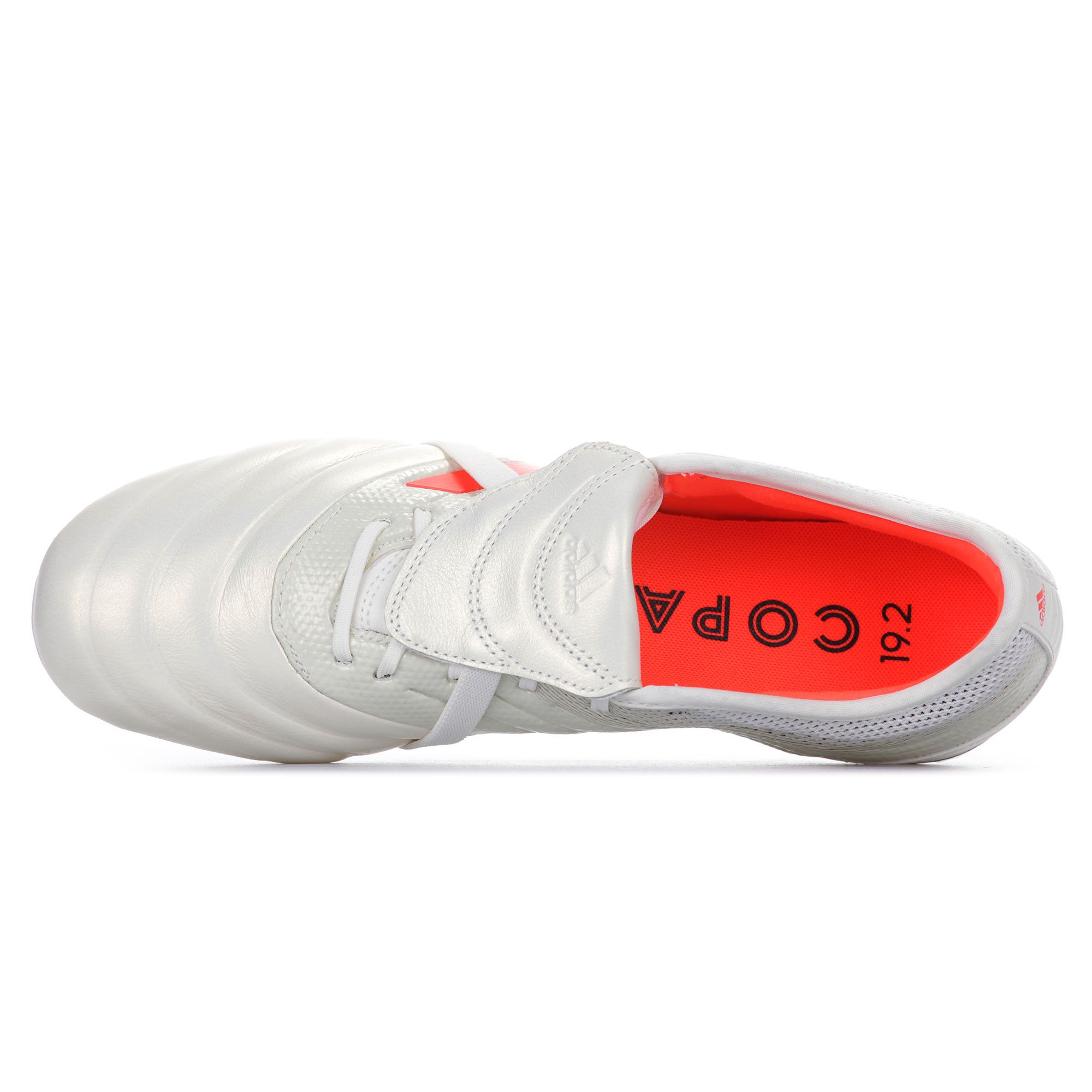 Botas de fútbol Copa Gloro 19.2 FG Blanco Rojo - Fútbol Factory