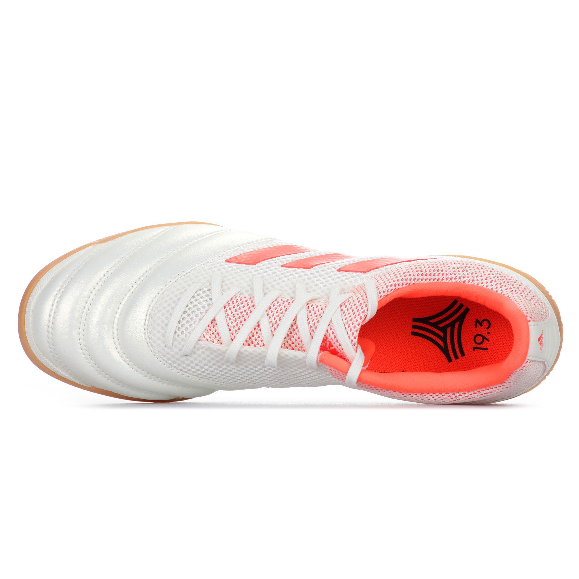 Zapatillas de Fútbol Sala Copa Sala 19.3 IN Blanco Rojo - Fútbol Factory