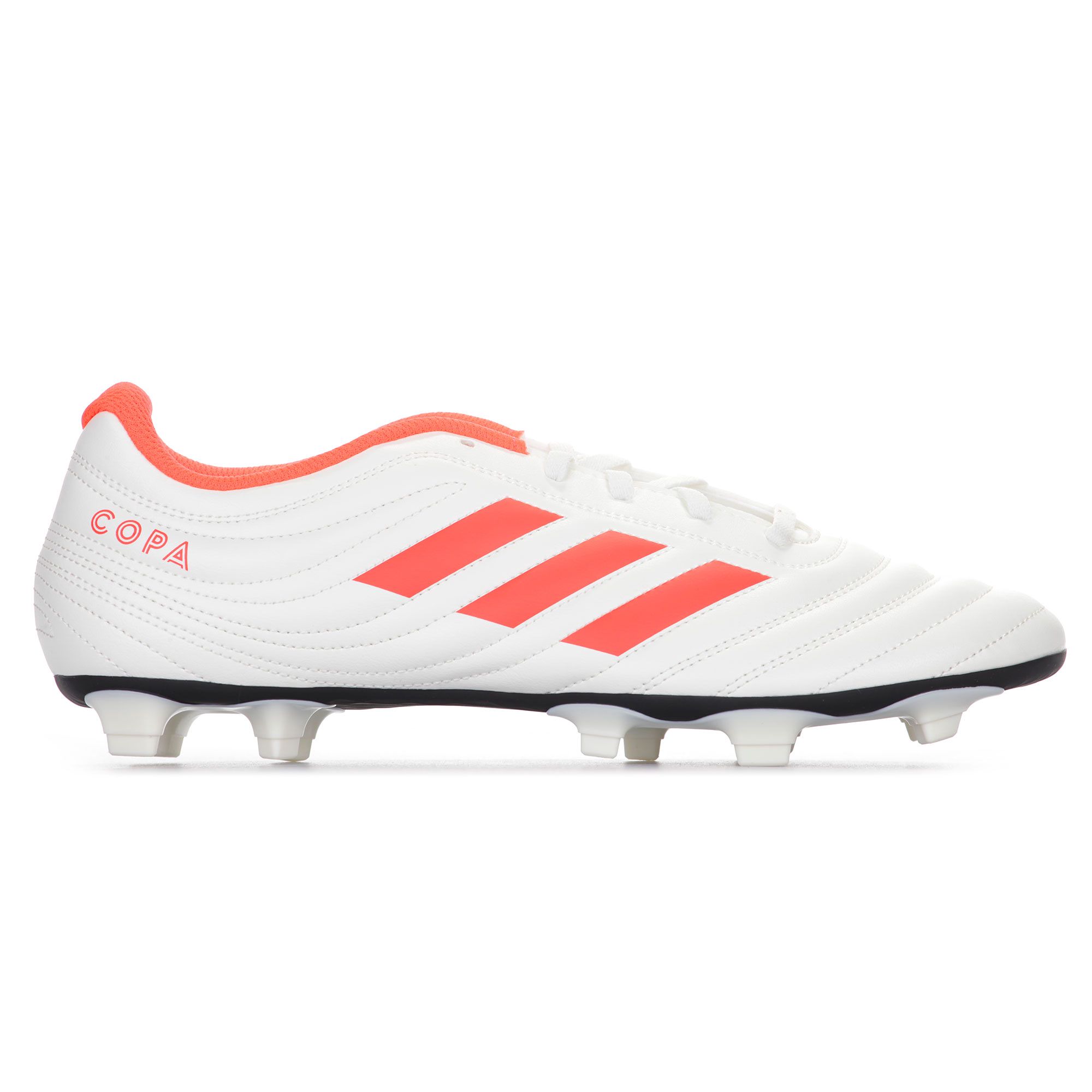 Botas de Fútbol Copa 19.4 FG Blanco Rojo - Fútbol Factory