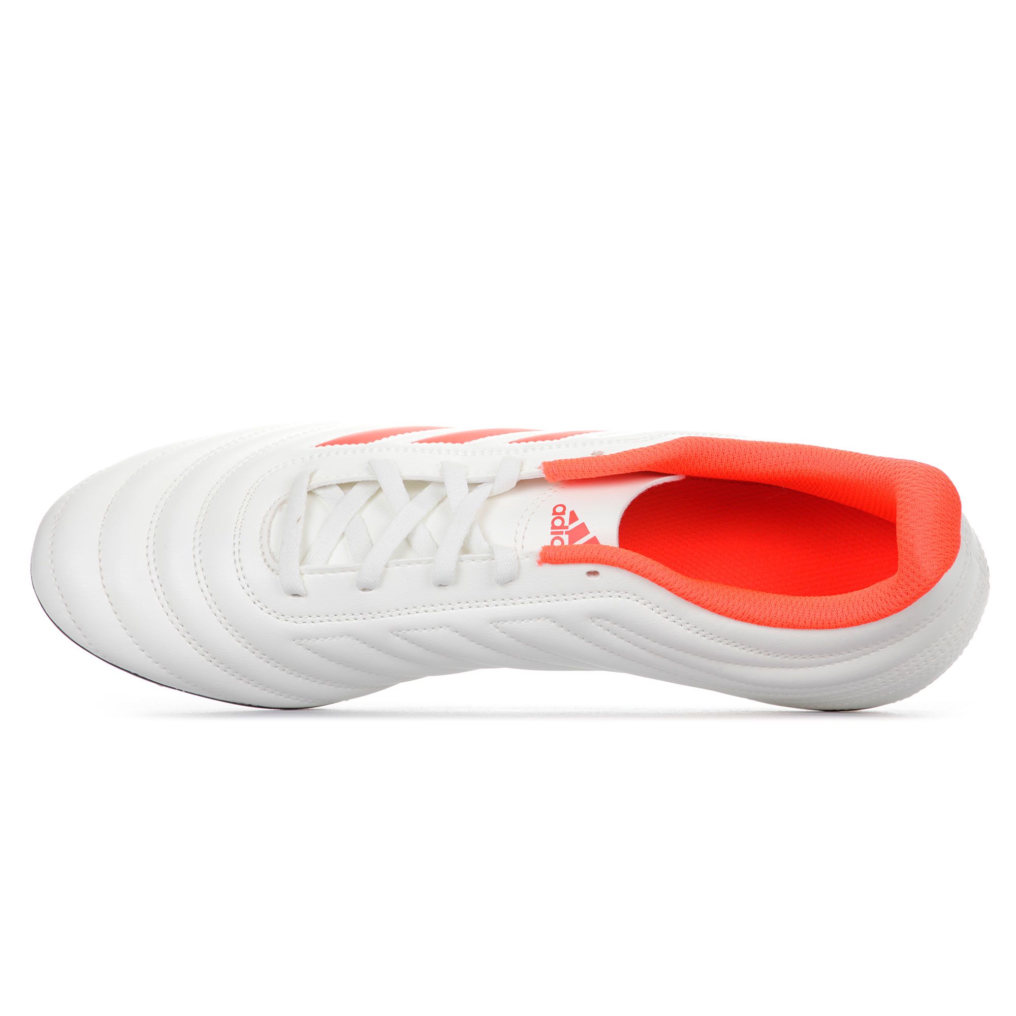 Botas de Fútbol Copa 19.4 FG Blanco Rojo - Fútbol Factory
