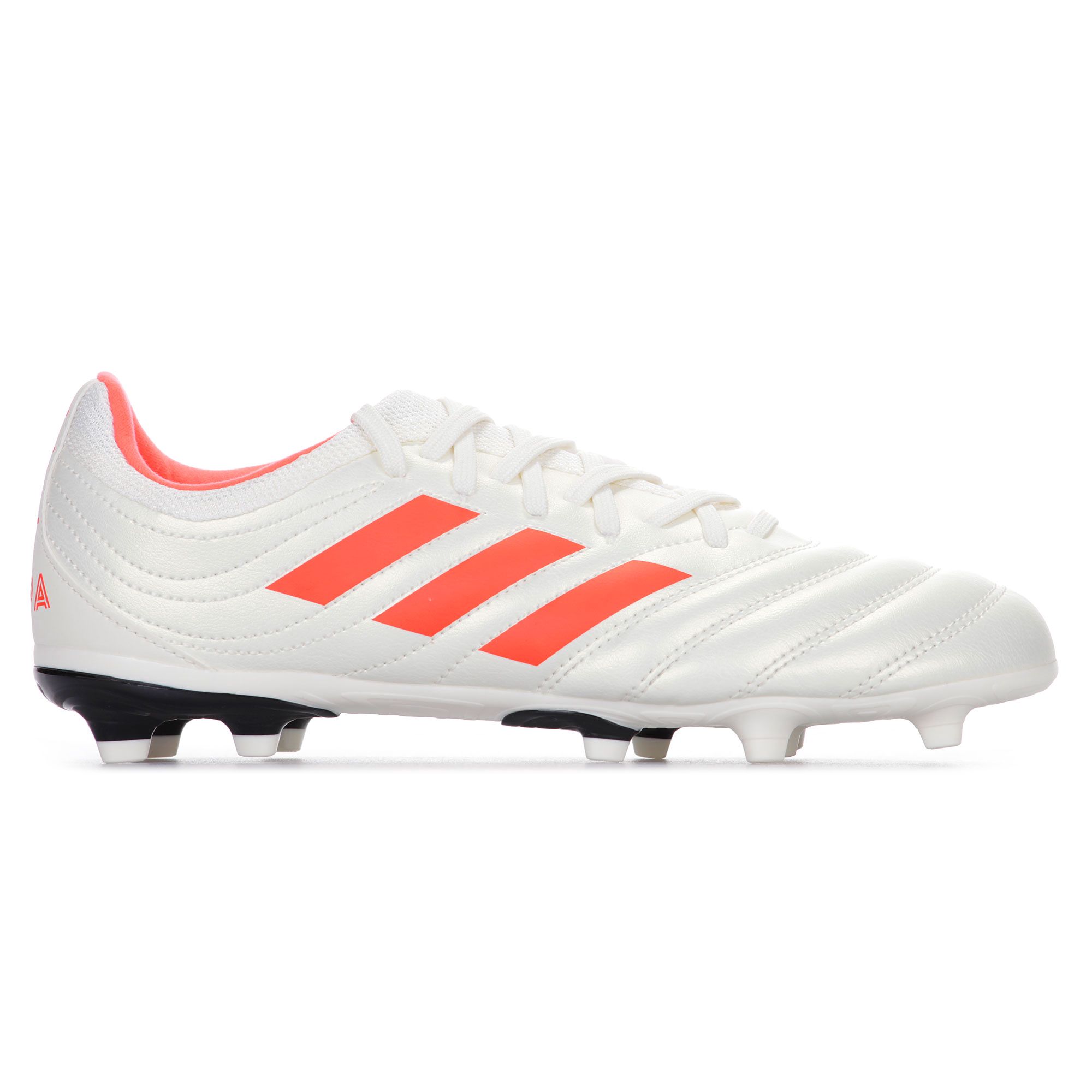 Botas de Fútbol Copa 19.3 FG Junior Blanco Rojo - Fútbol Factory