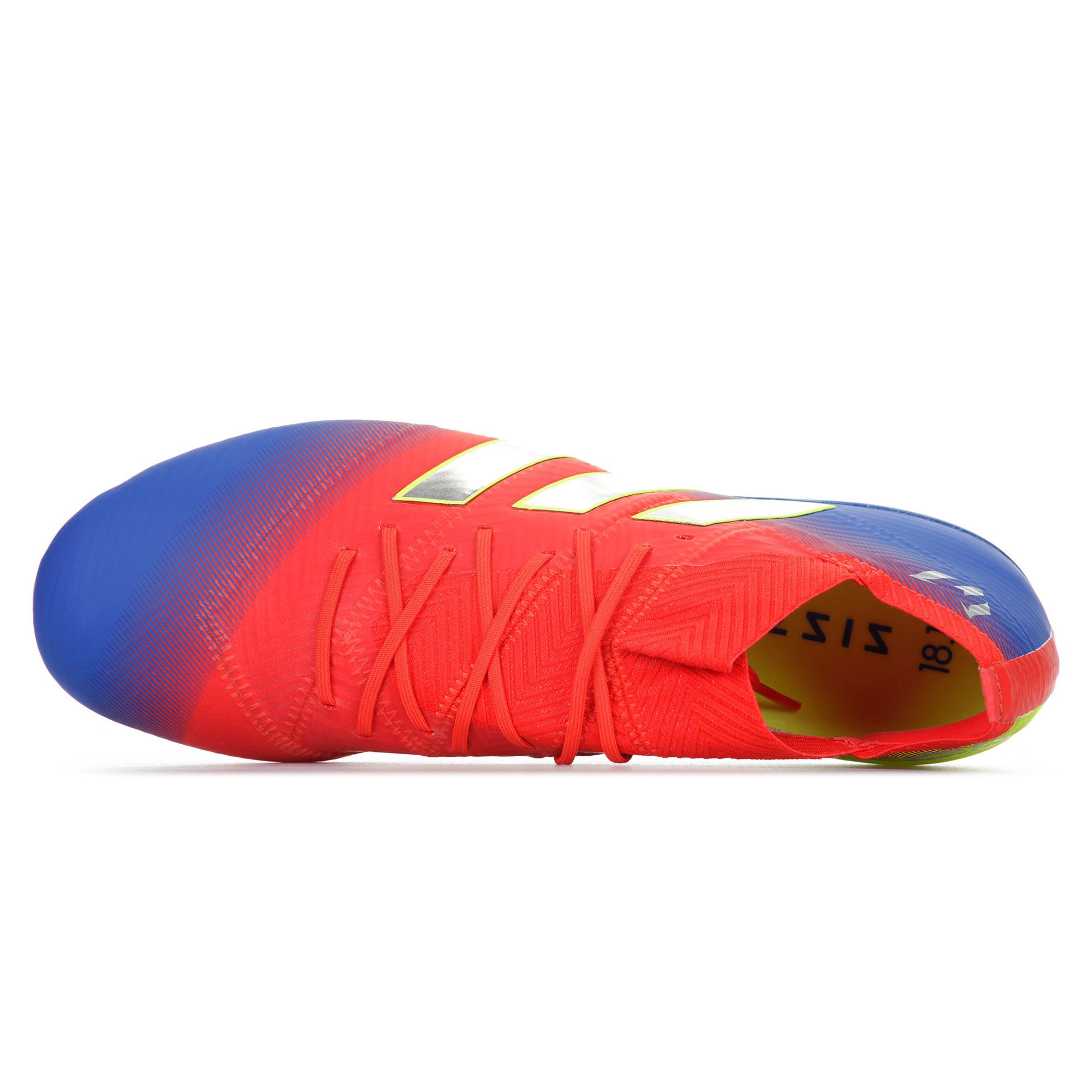 Botas de Fútbol Nemeziz Messi 18.1 FG Rojo Azul - Fútbol Factory