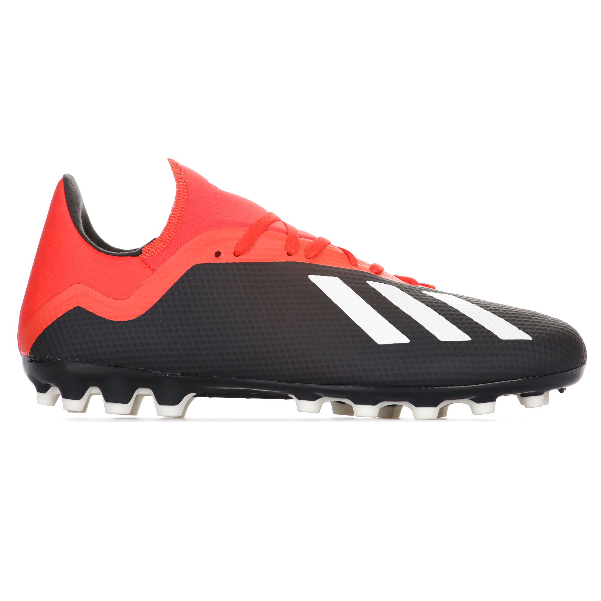 Botas de Fútbol X 18.3 AG Negro Rojo - Fútbol Factory