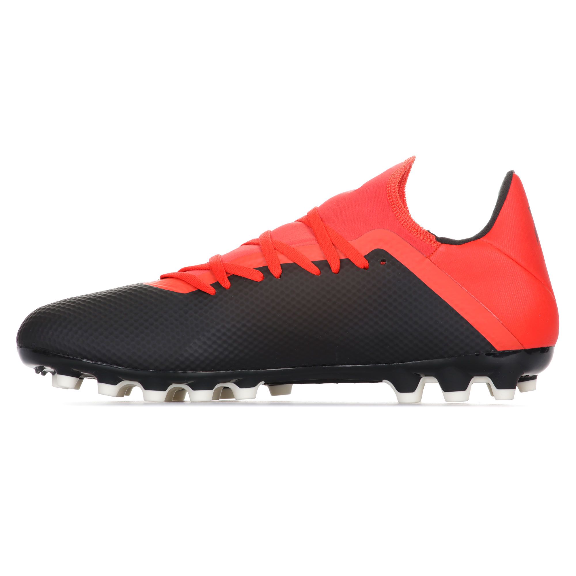 Botas de Fútbol X 18.3 AG Negro Rojo - Fútbol Factory