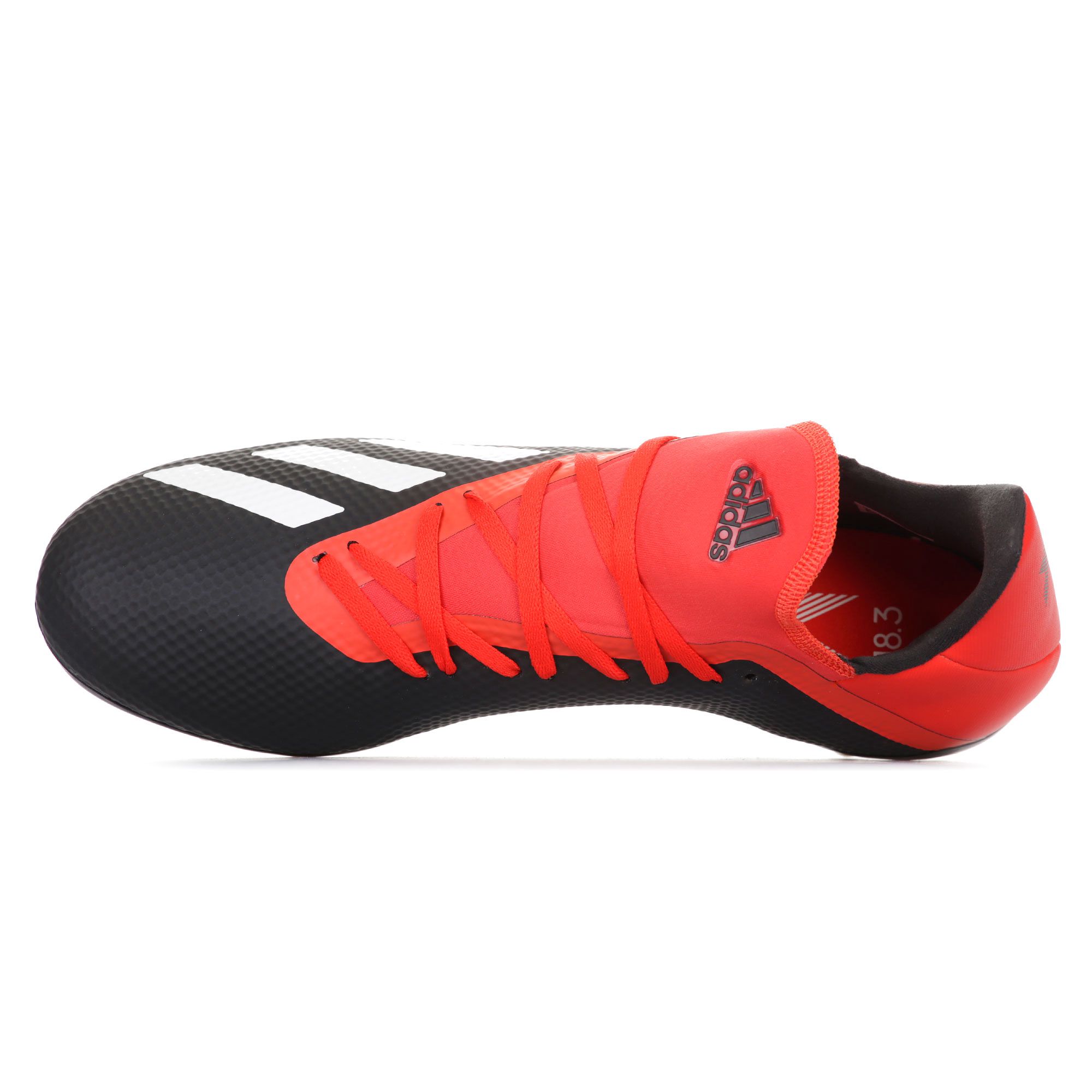 Botas de Fútbol X 18.3 AG Negro Rojo - Fútbol Factory