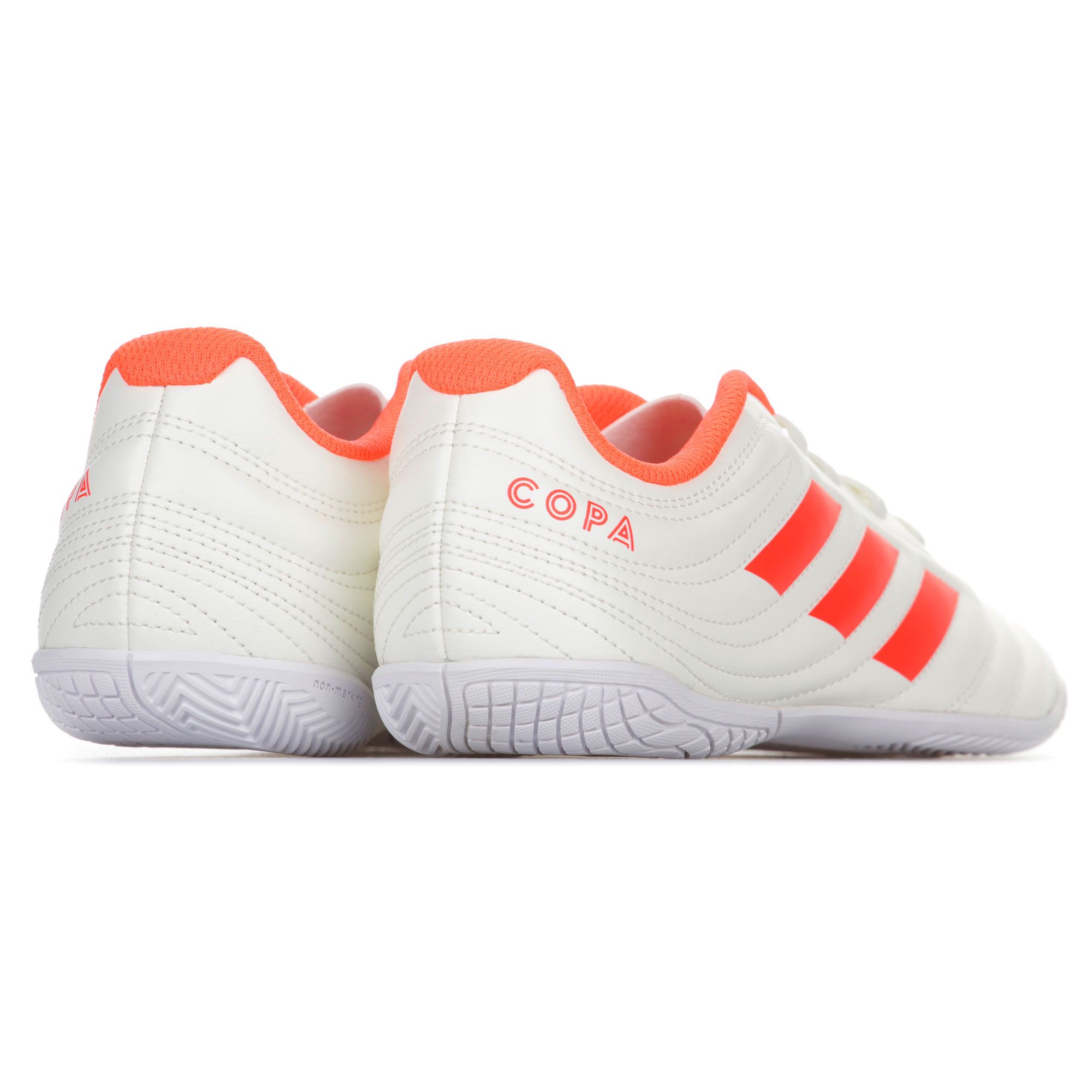 Zapatillas de Fútbol Sala Copa 19.4 IN Junior Blanco Rojo - Fútbol Factory