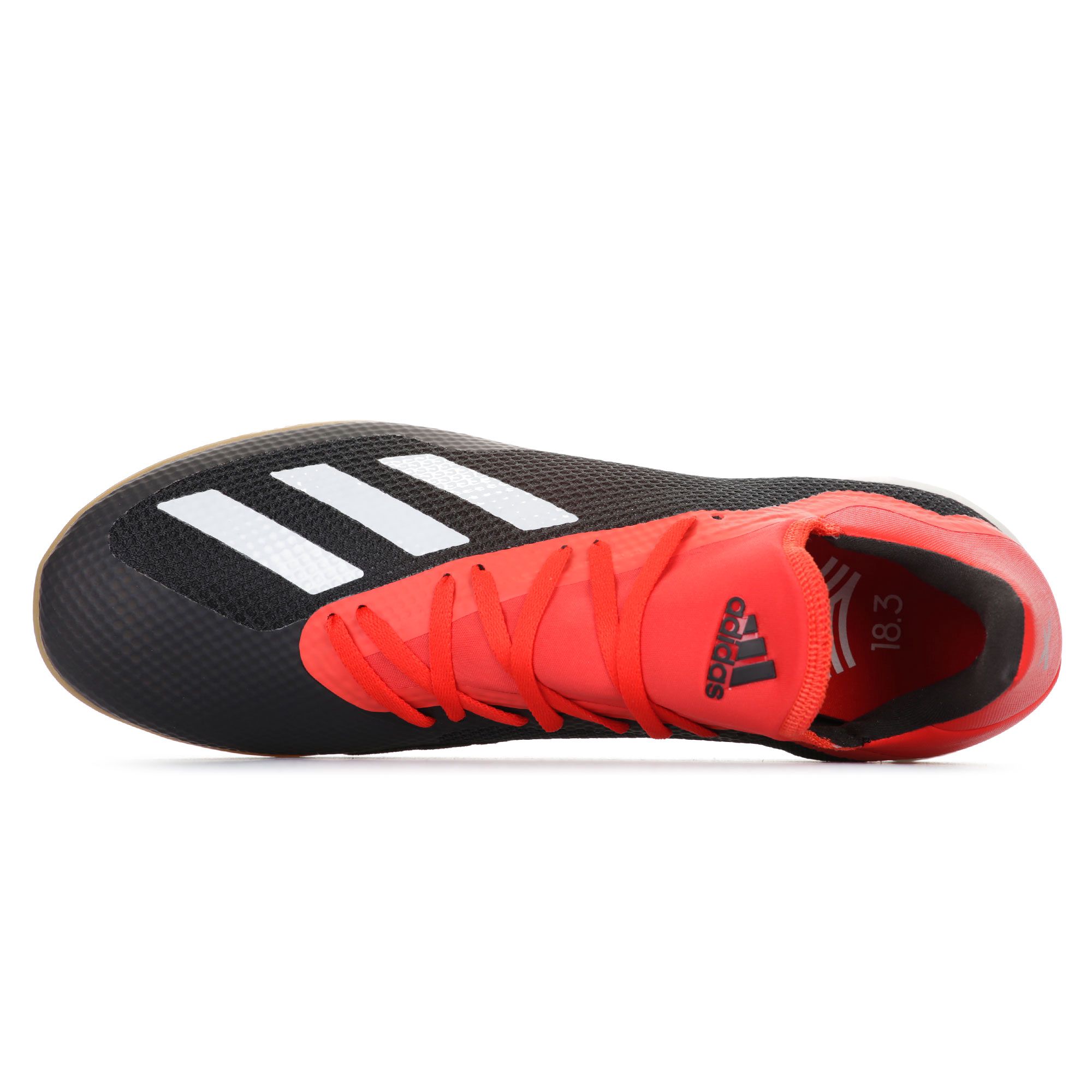 Zapatillas de Fútbol Sala X Tango 18.3 IN Negro Rojo - Fútbol Factory