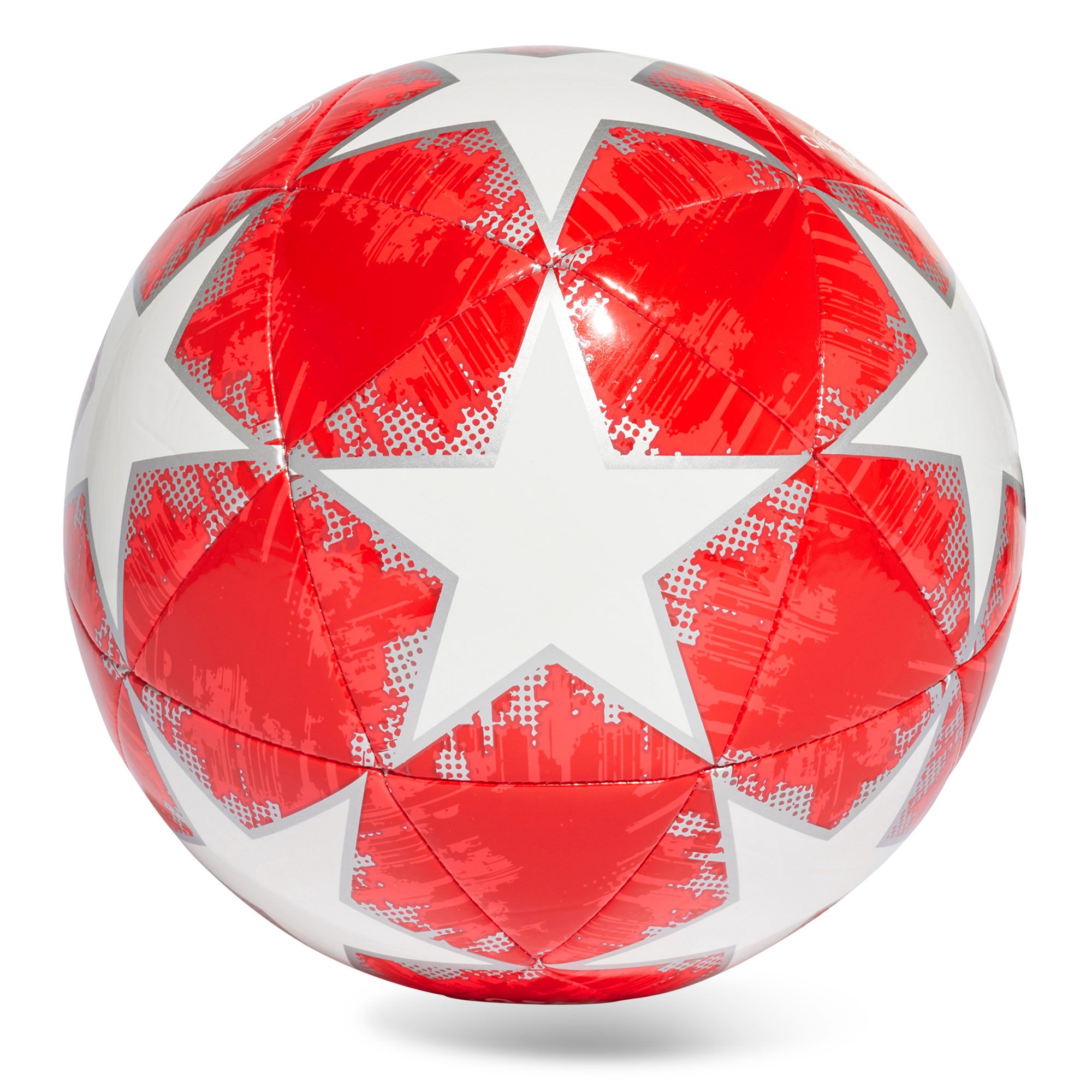 Balón de Fútbol 7 Finale 18 Capitano Real Madrid UCL 2018/2019 Blanco Rojo - Fútbol Factory