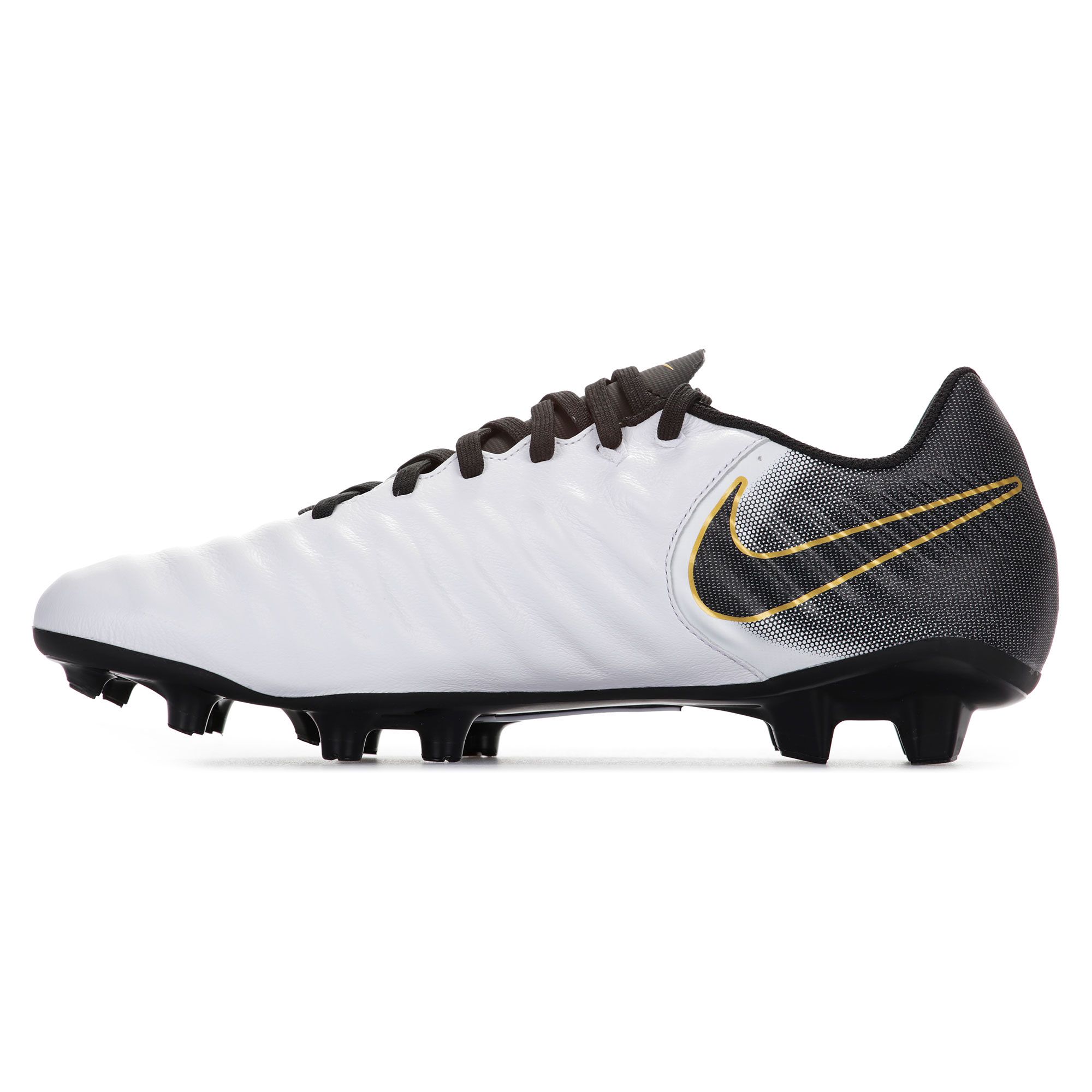 Botas de fútbol Tiempo Legend VII Academy FG Blanco Dorado - Fútbol Factory